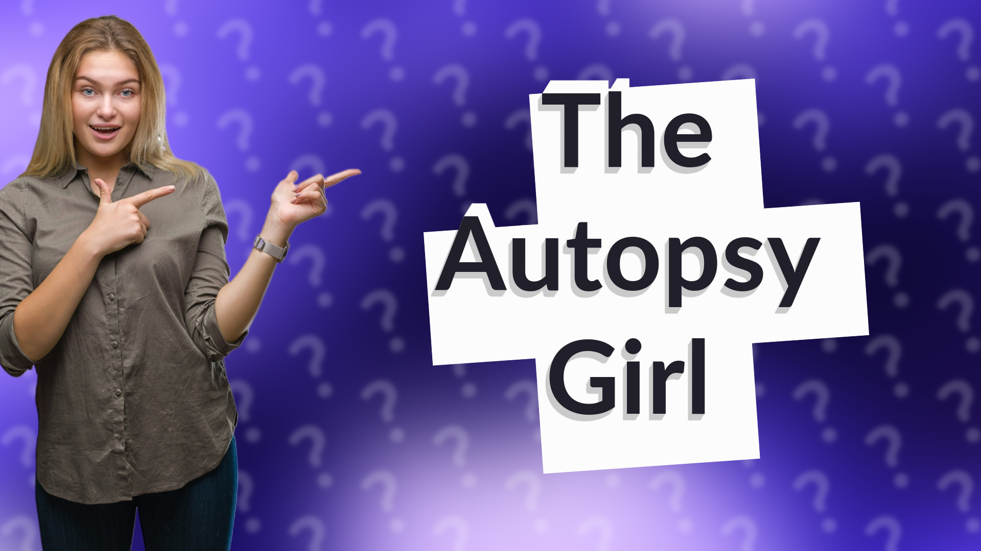 The Autopsy Girl