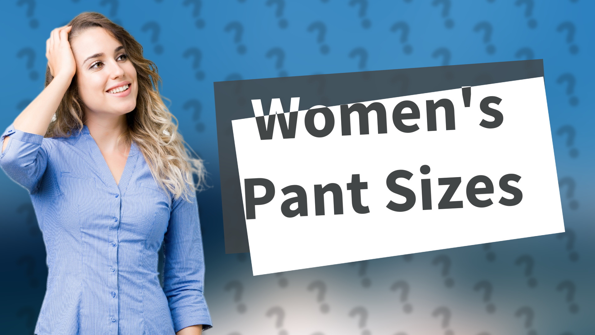 Women's Pant Sizes
