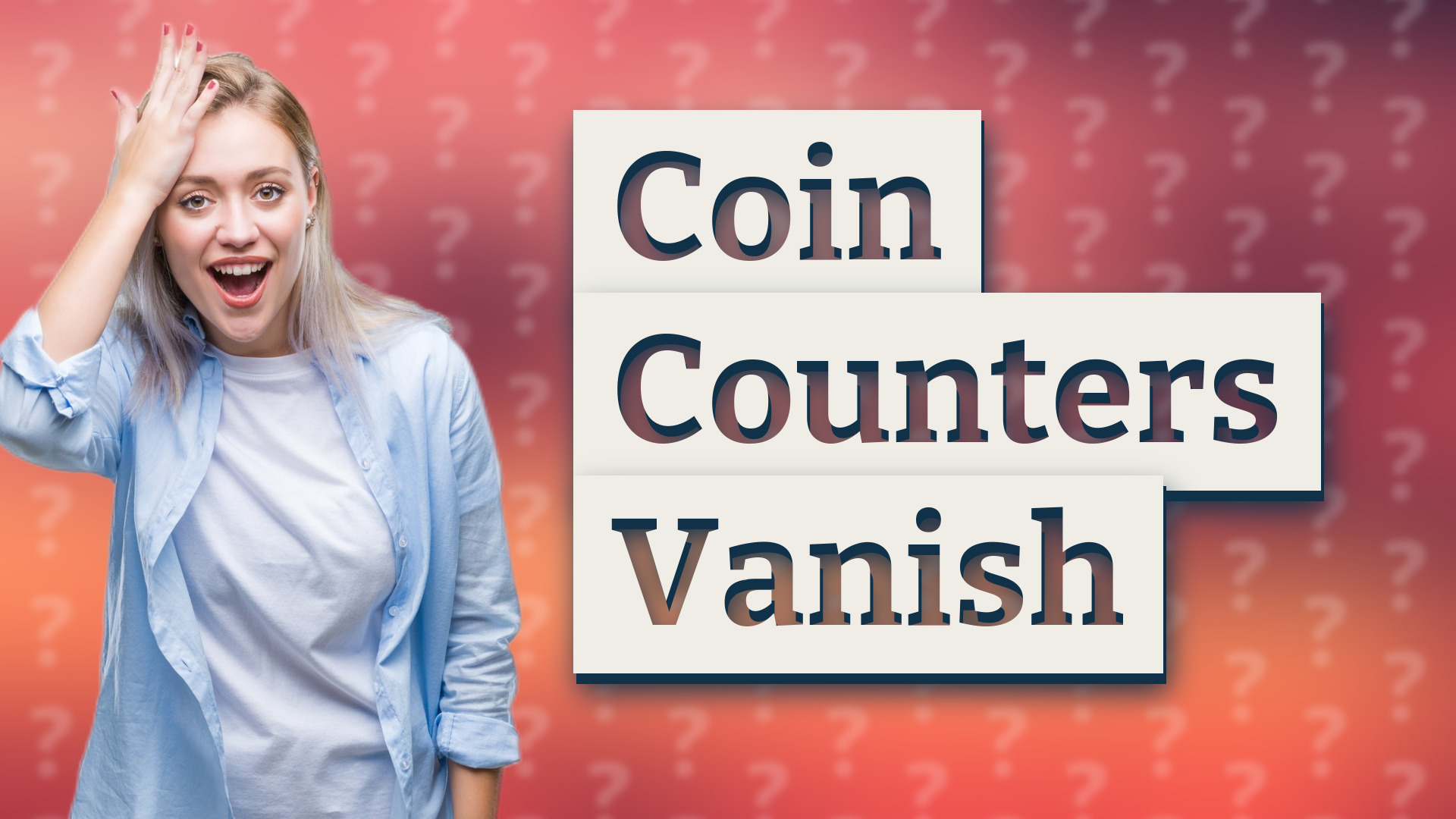 Coin Counters Vanish