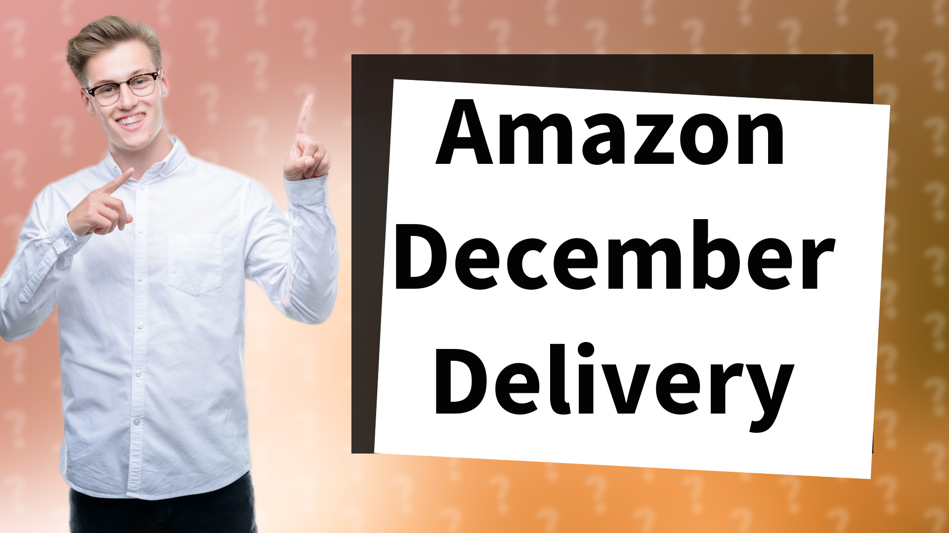 Amazon December Delivery