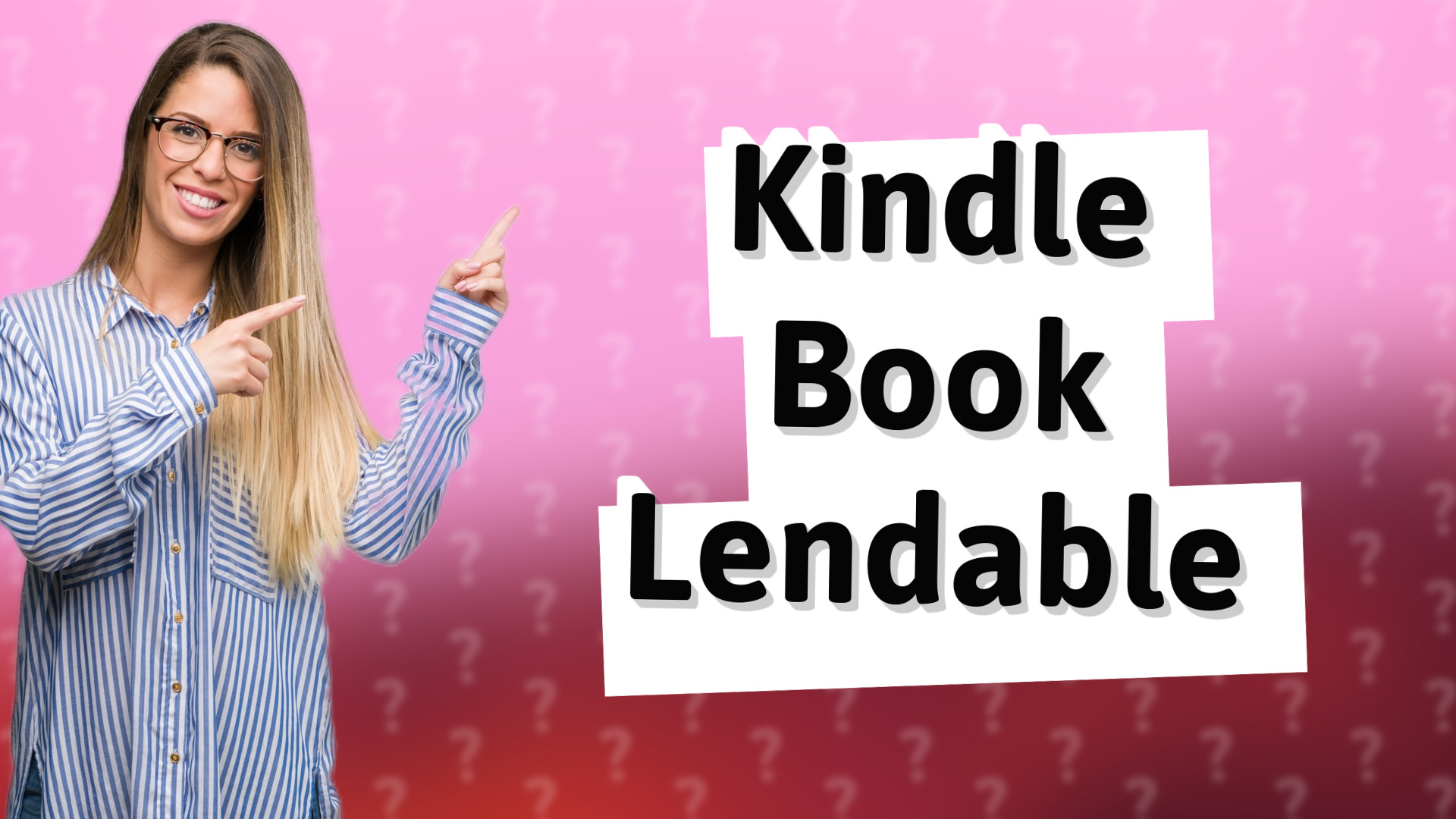 Kindle Book Lendable