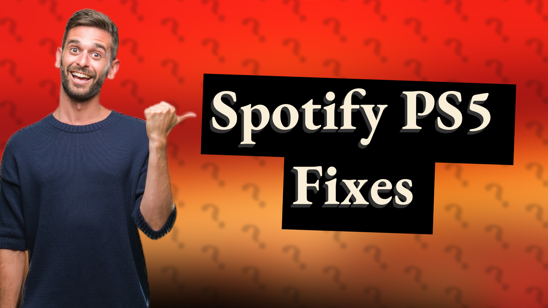 Spotify PS5 Fixes