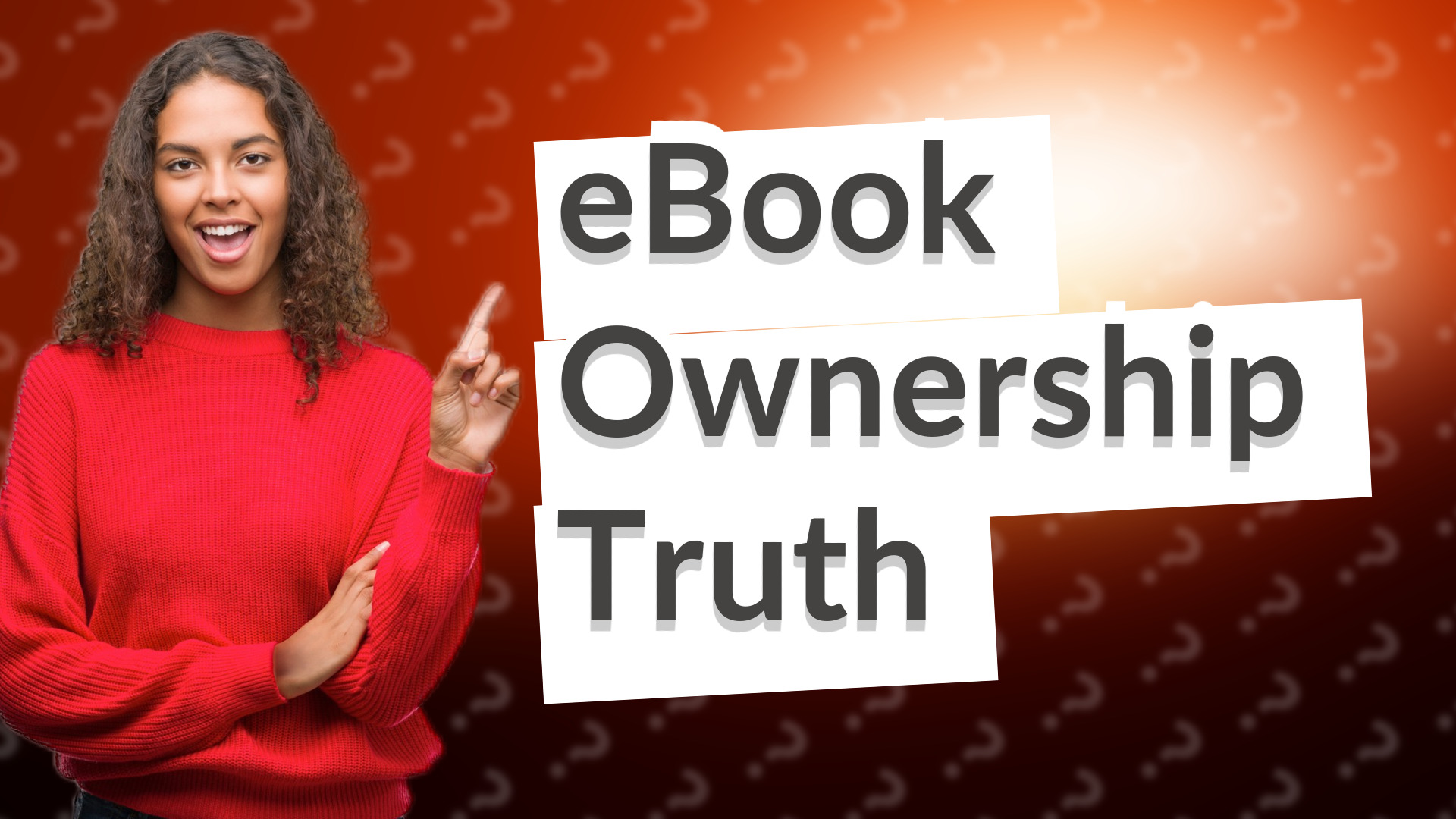 eBook Ownership Truth