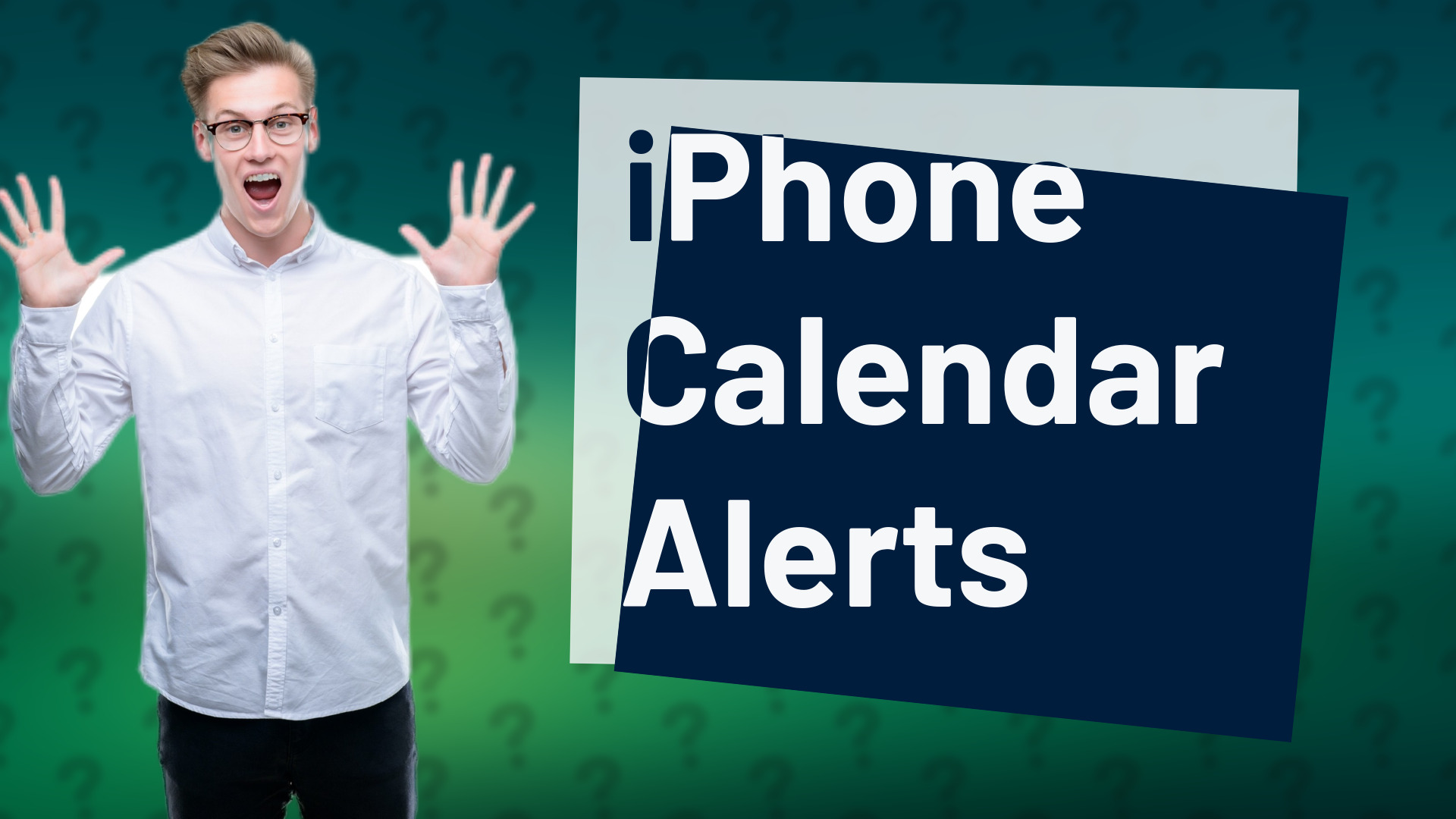 iPhone Calendar Alerts
