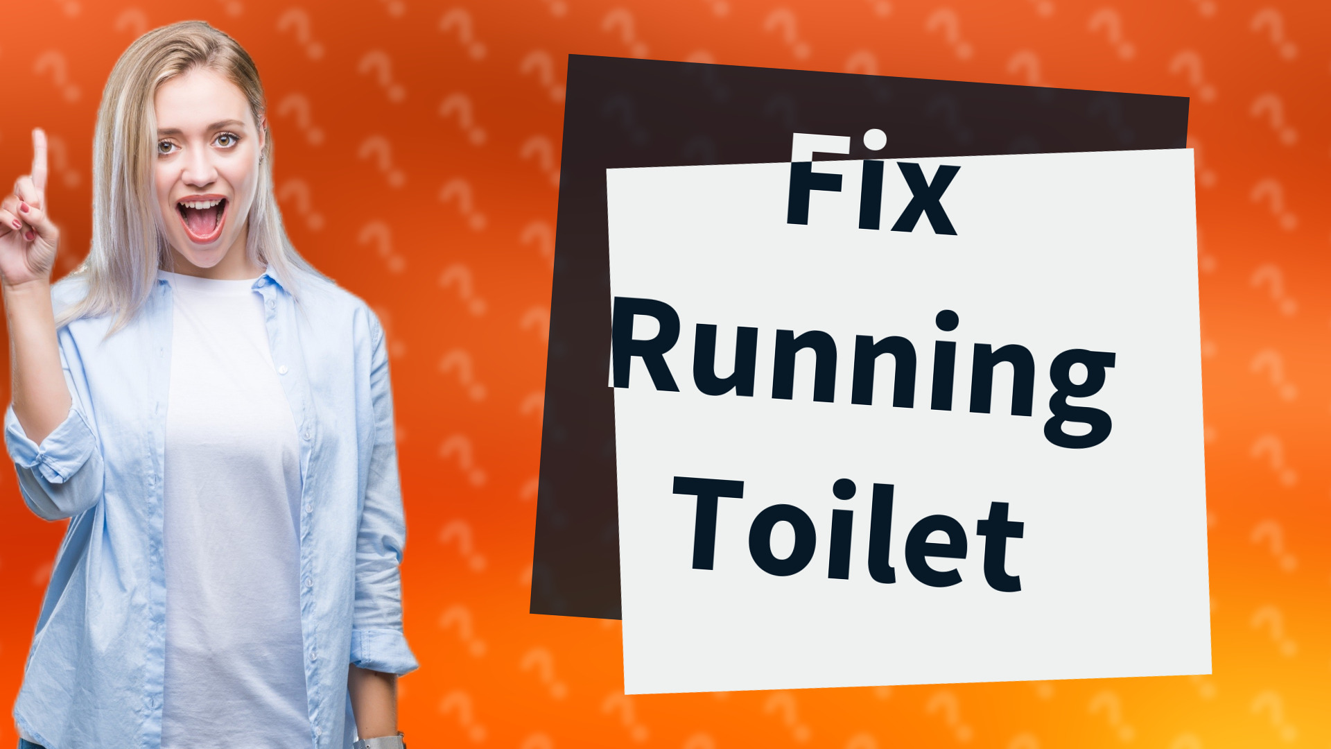 Fix Running Toilet