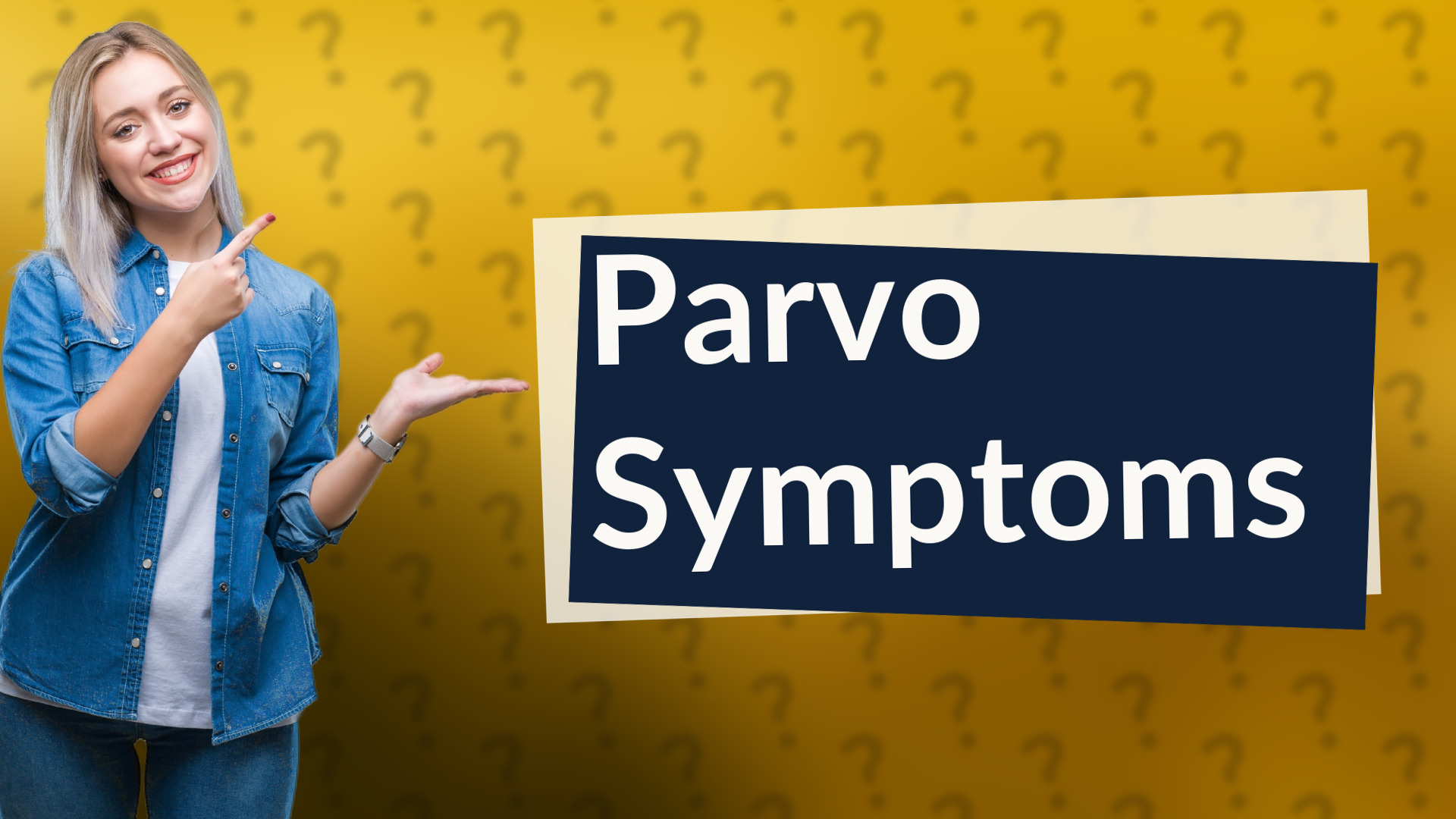 Parvo Symptoms