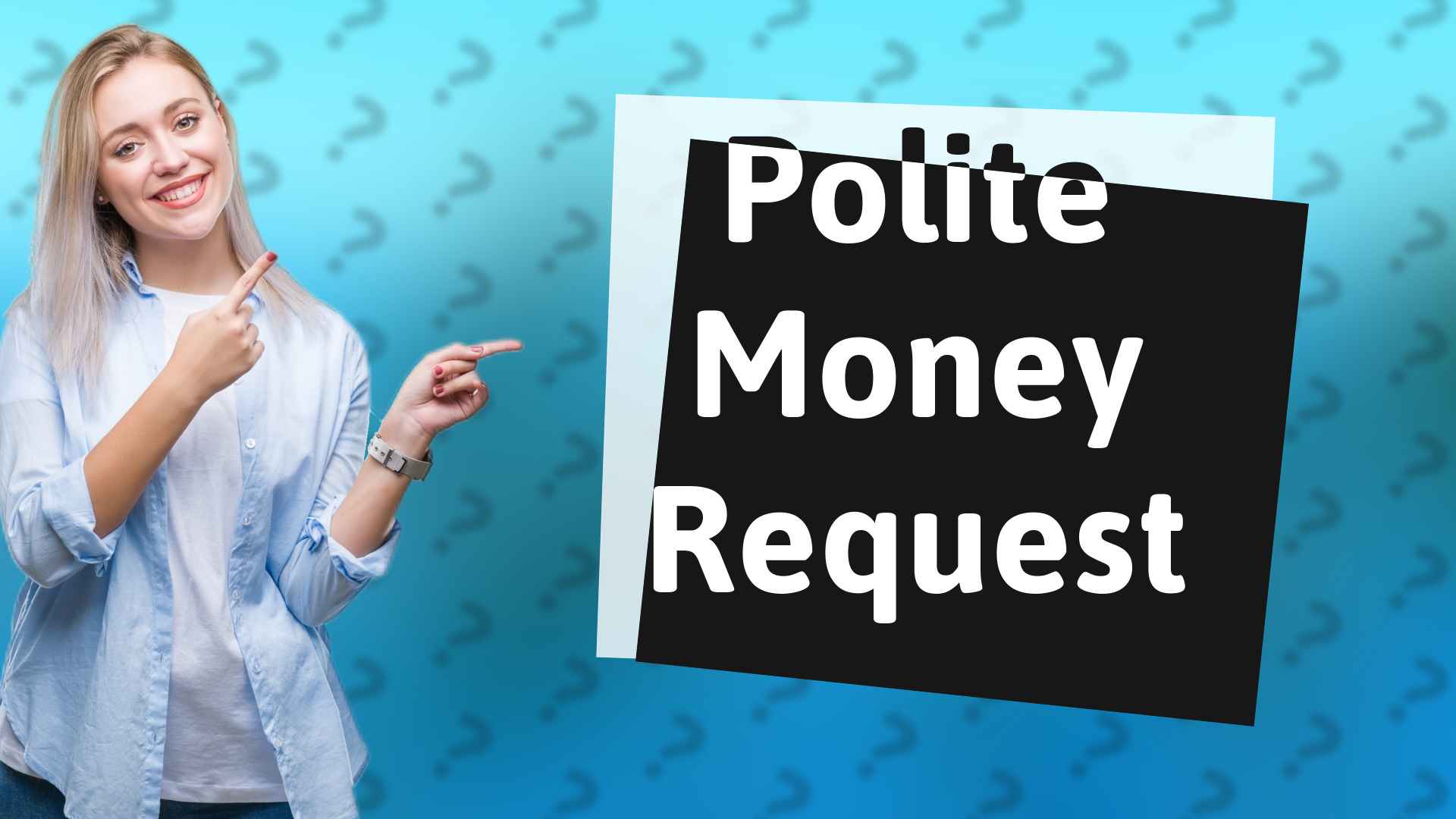 Polite Money Request