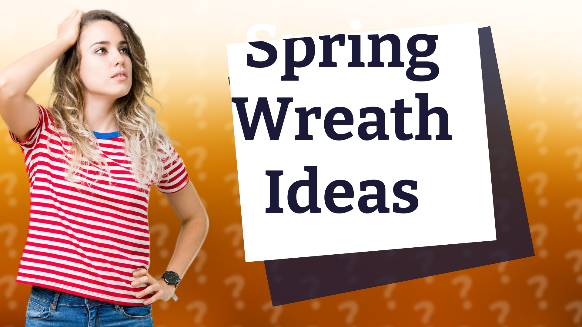 Spring Wreath Ideas
