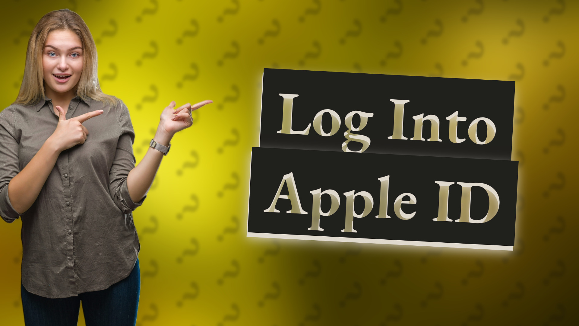 Log Into Apple ID