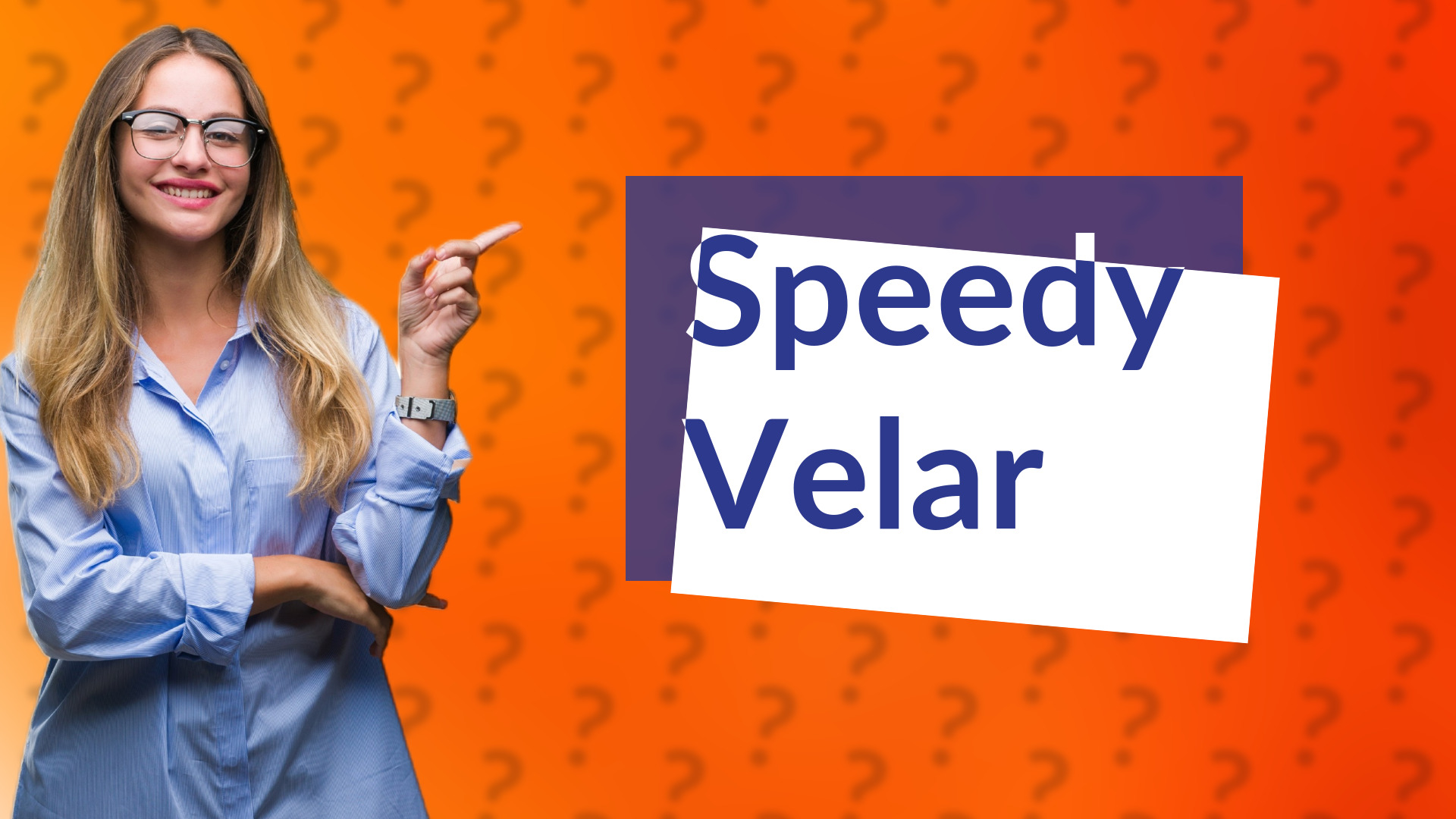 Speedy Velar