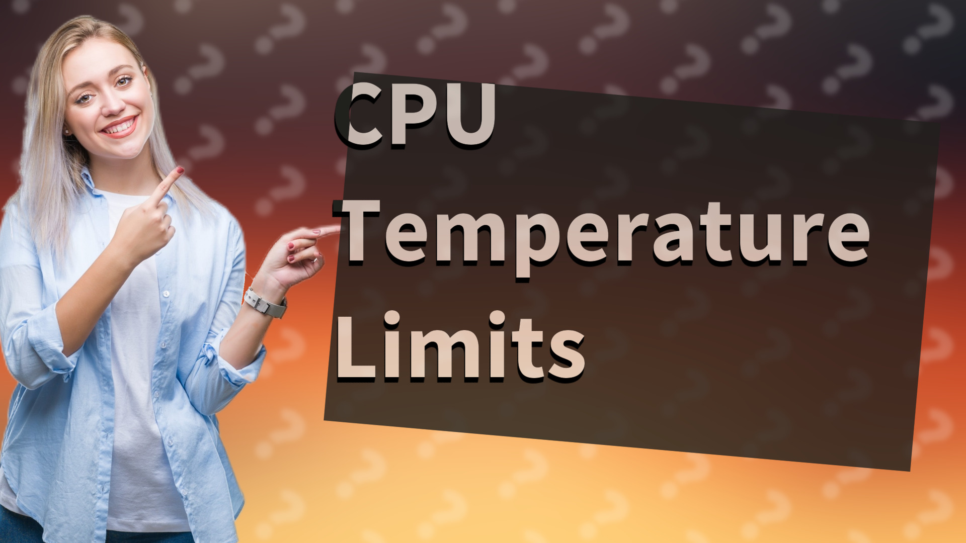 CPU Temperature Limits