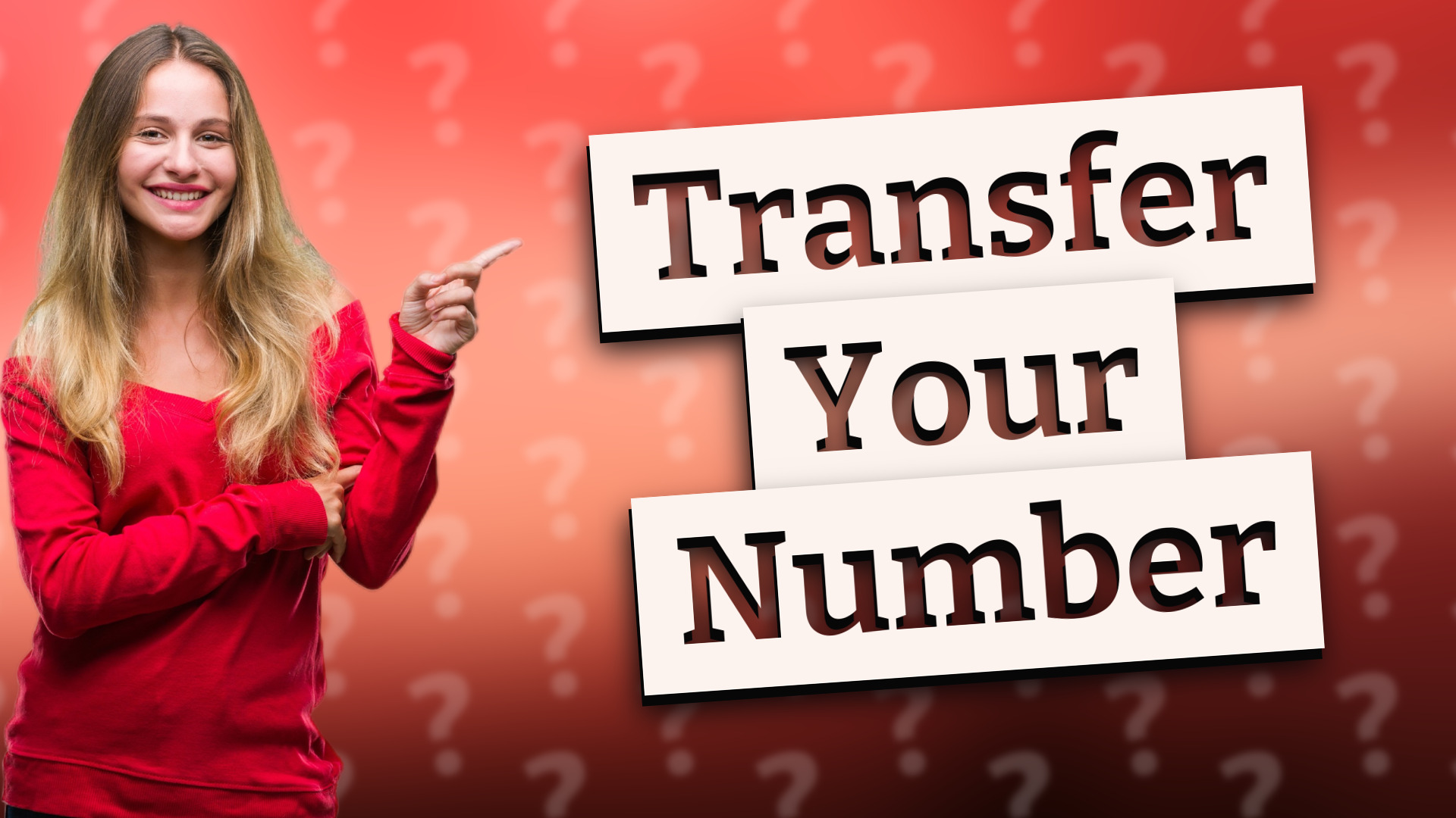 Transfer Your Number