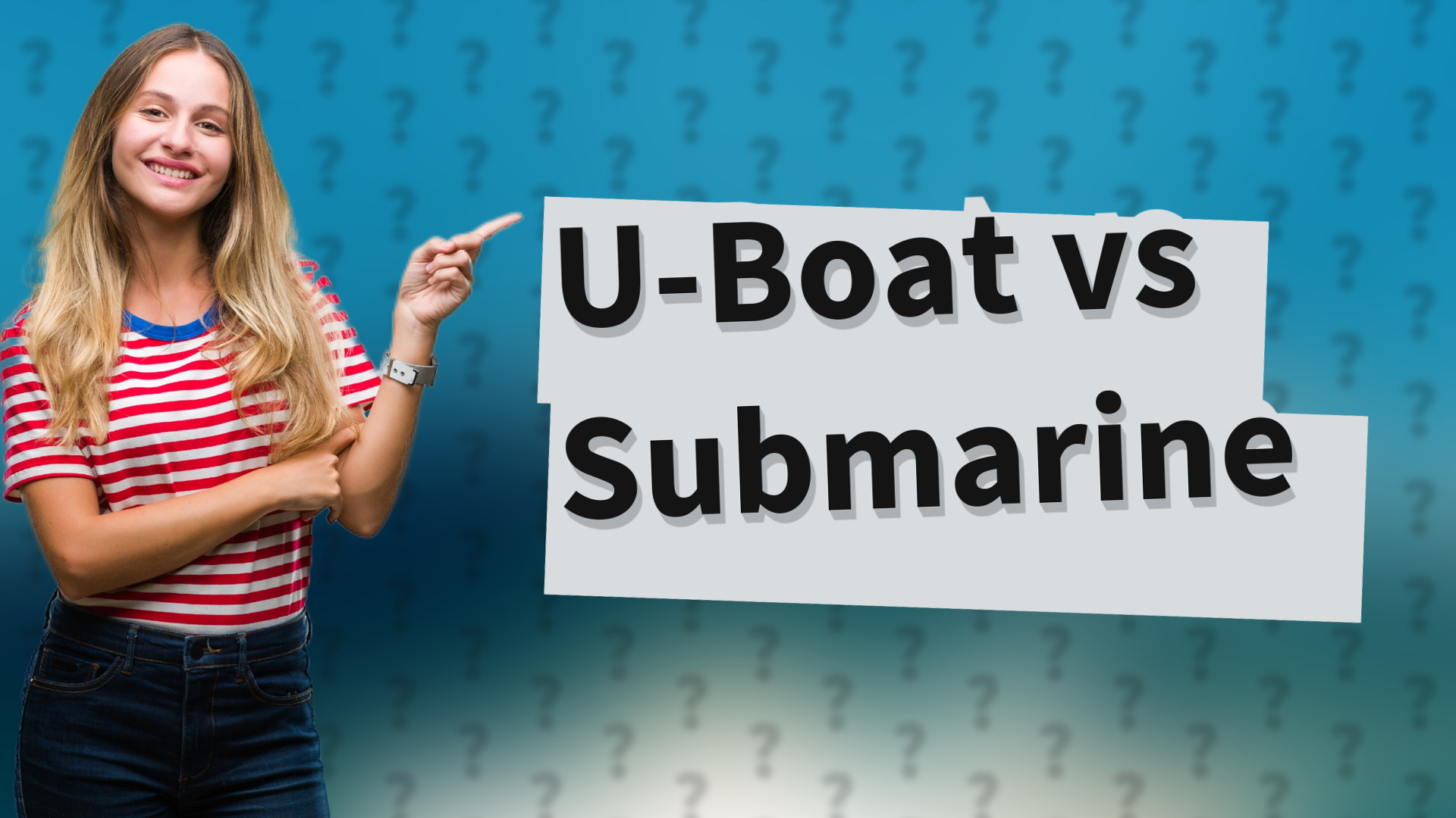 U-Boat vs Submarine