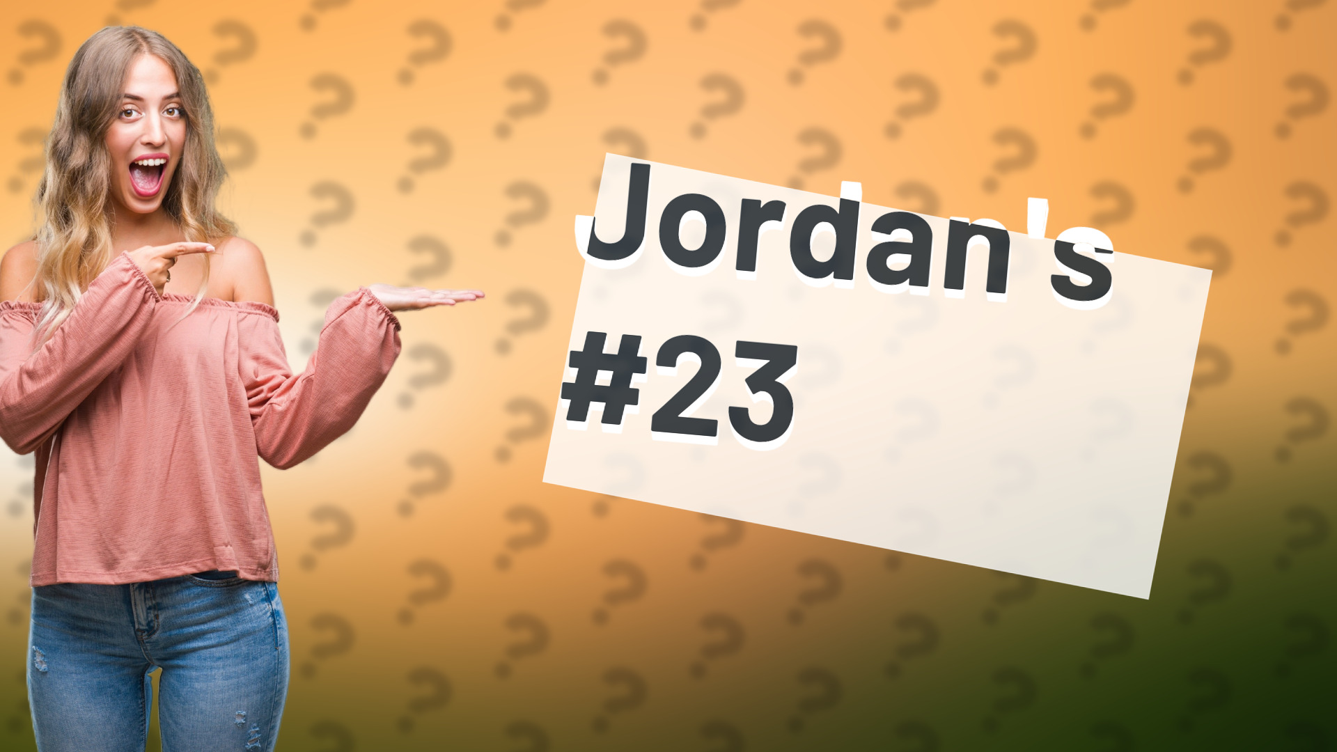 Jordan's #23