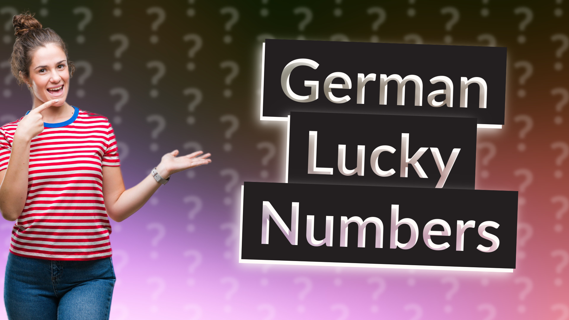 German Lucky Numbers