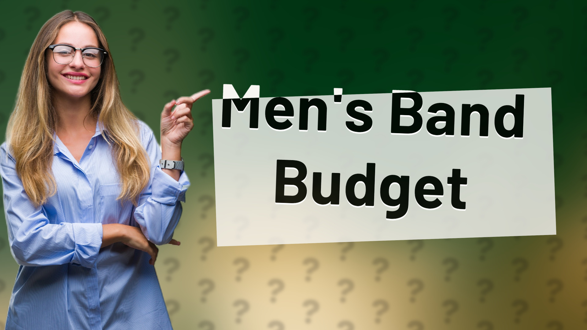 Men's Band Budget