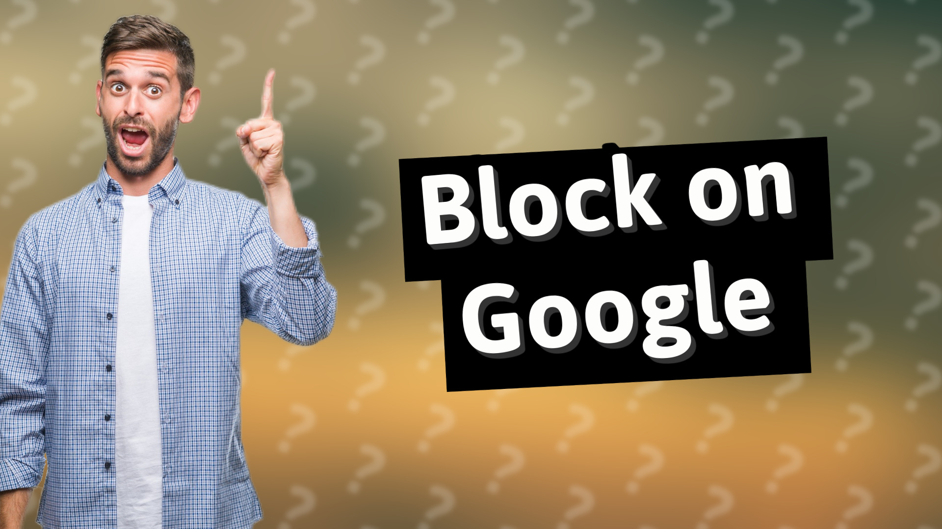 Block on Google
