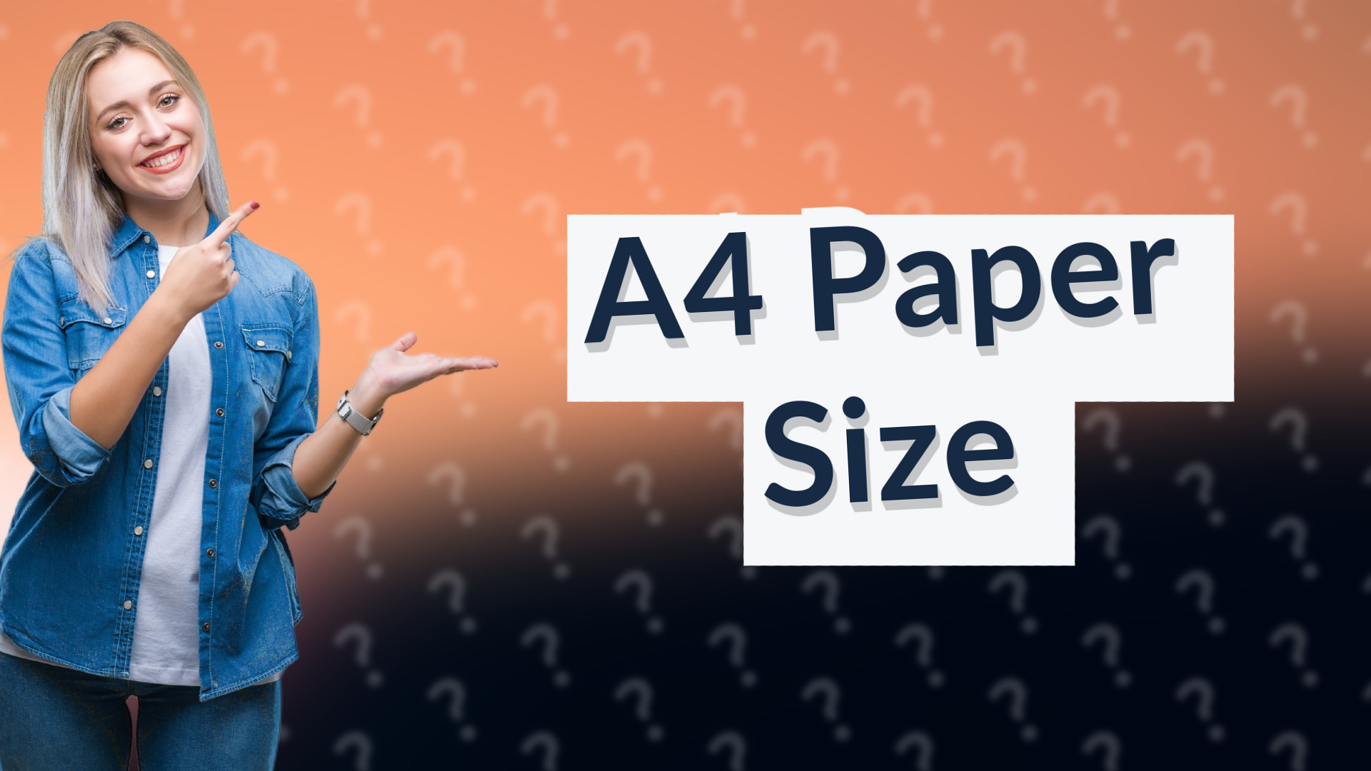 A4 Paper Size