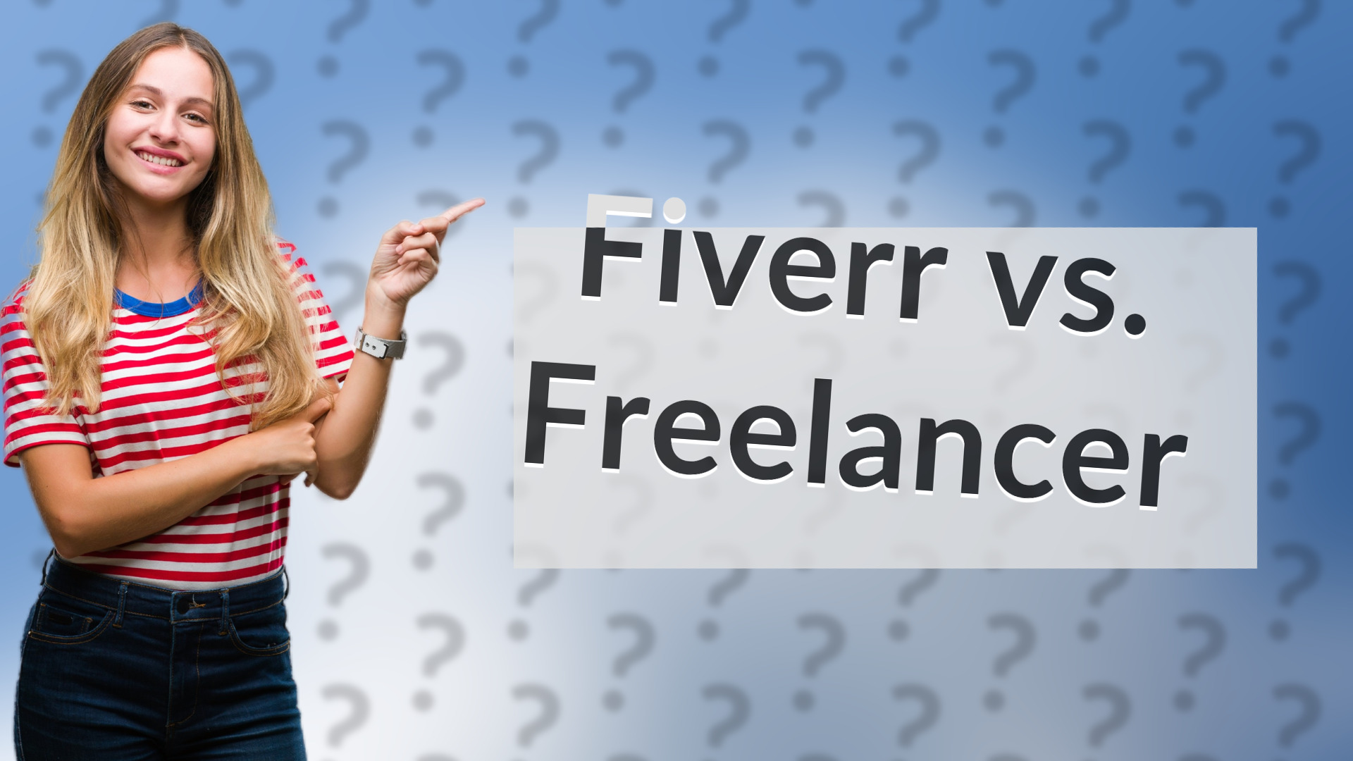 Fiverr vs. Freelancer