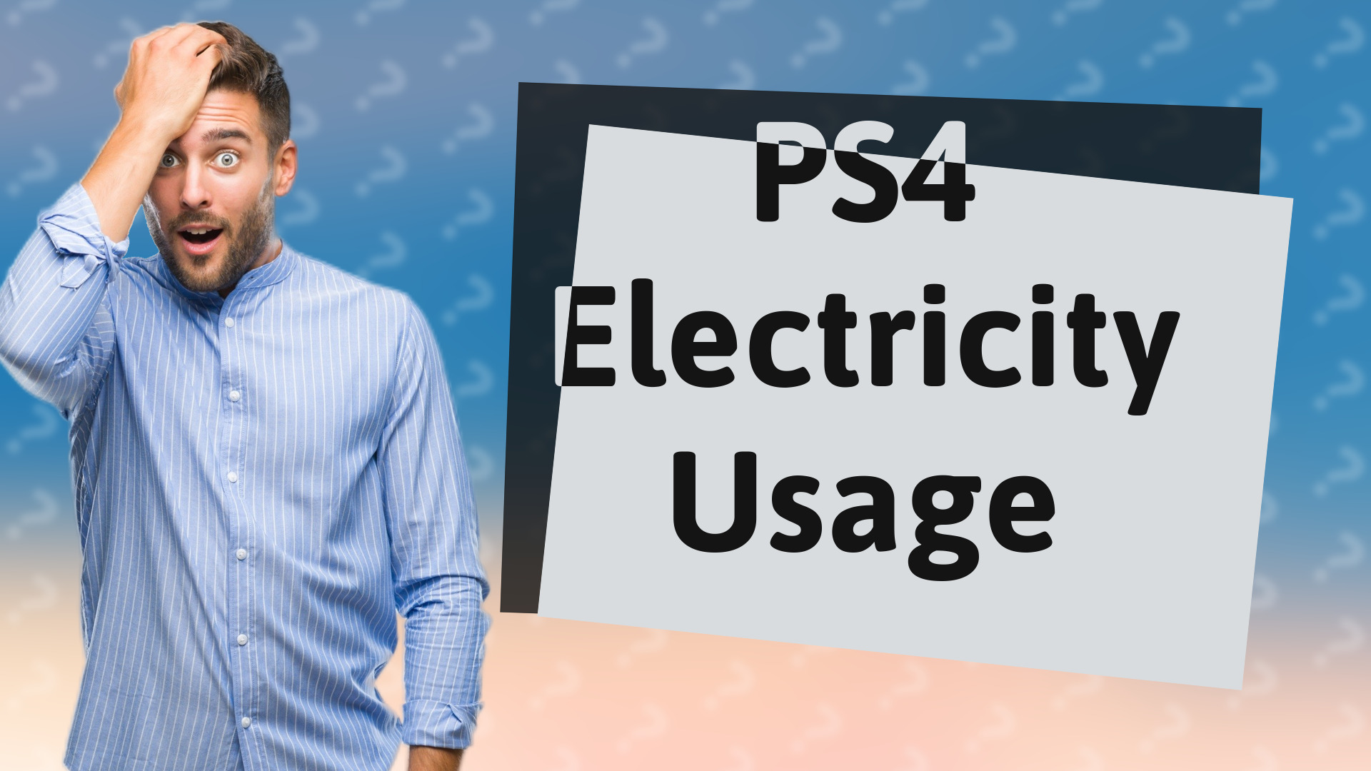 PS4 Electricity Usage
