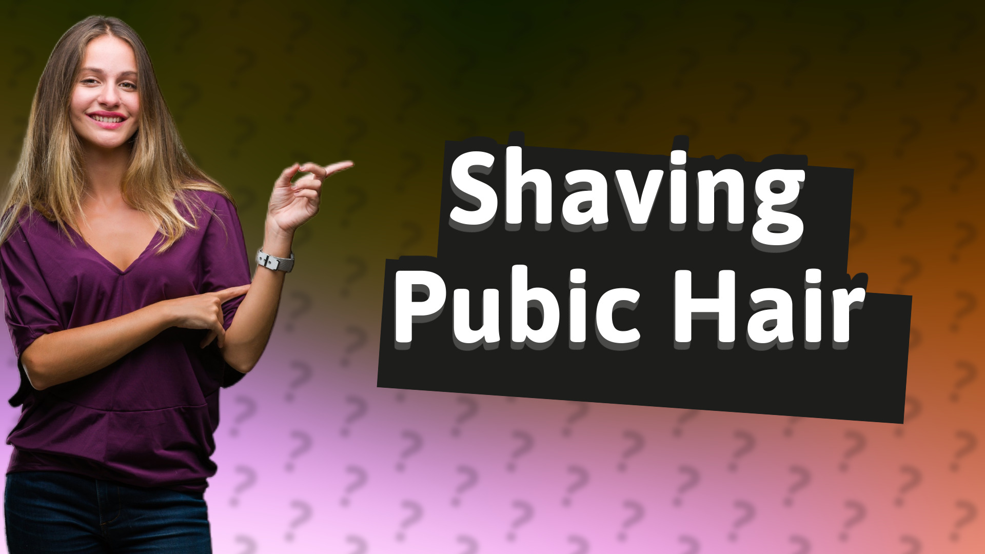Shaving Pubic Hair