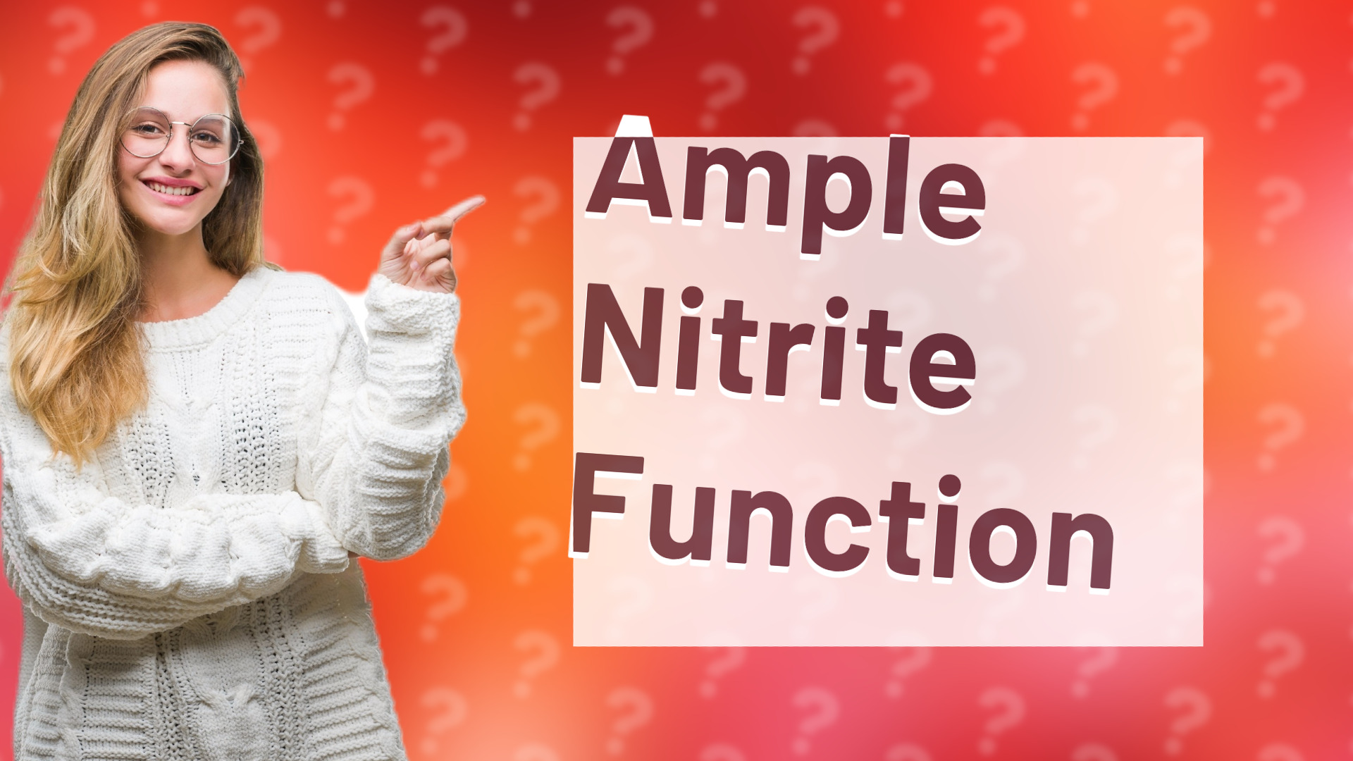 Ample Nitrite Function