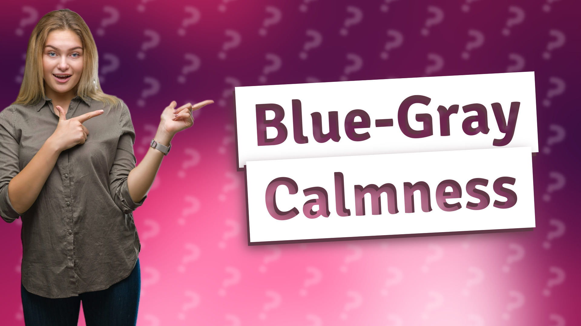 Blue-Gray Calmness