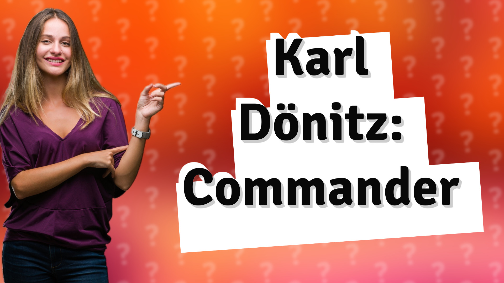 Karl Dönitz: Commander
