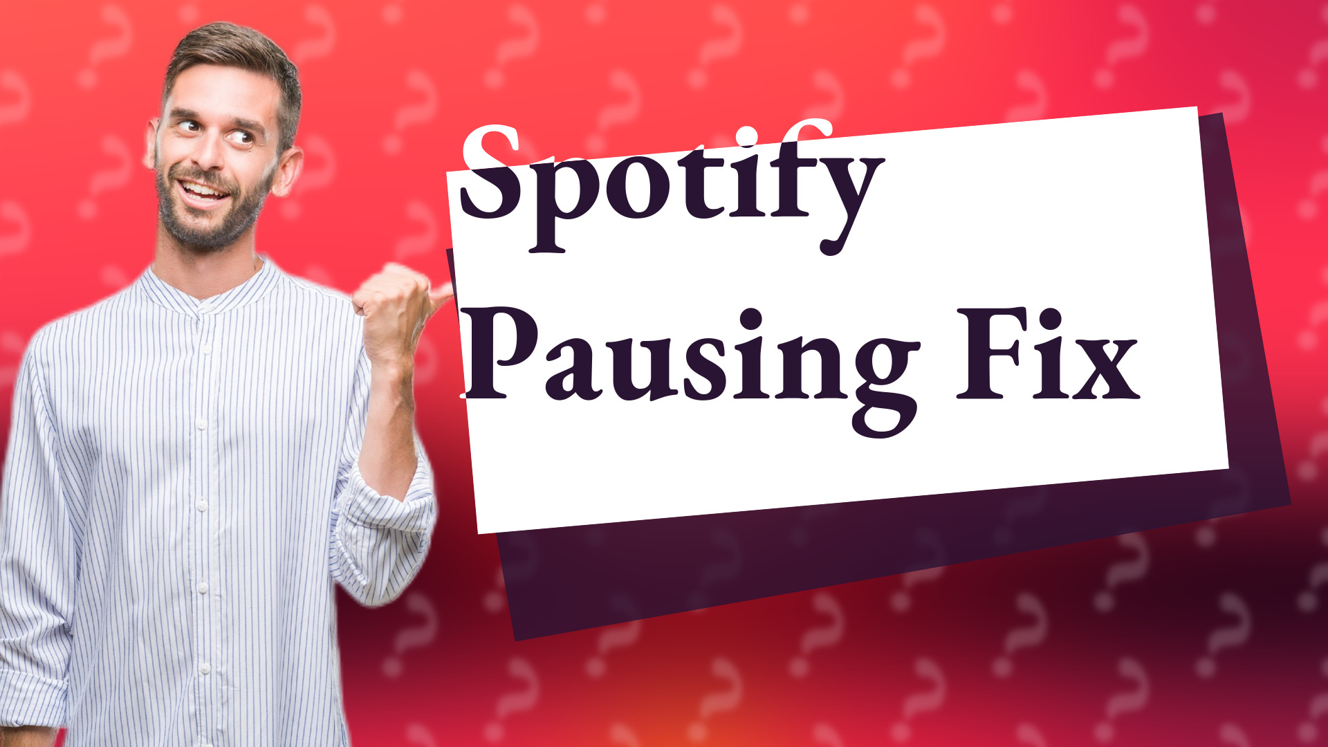 Spotify Pausing Fix