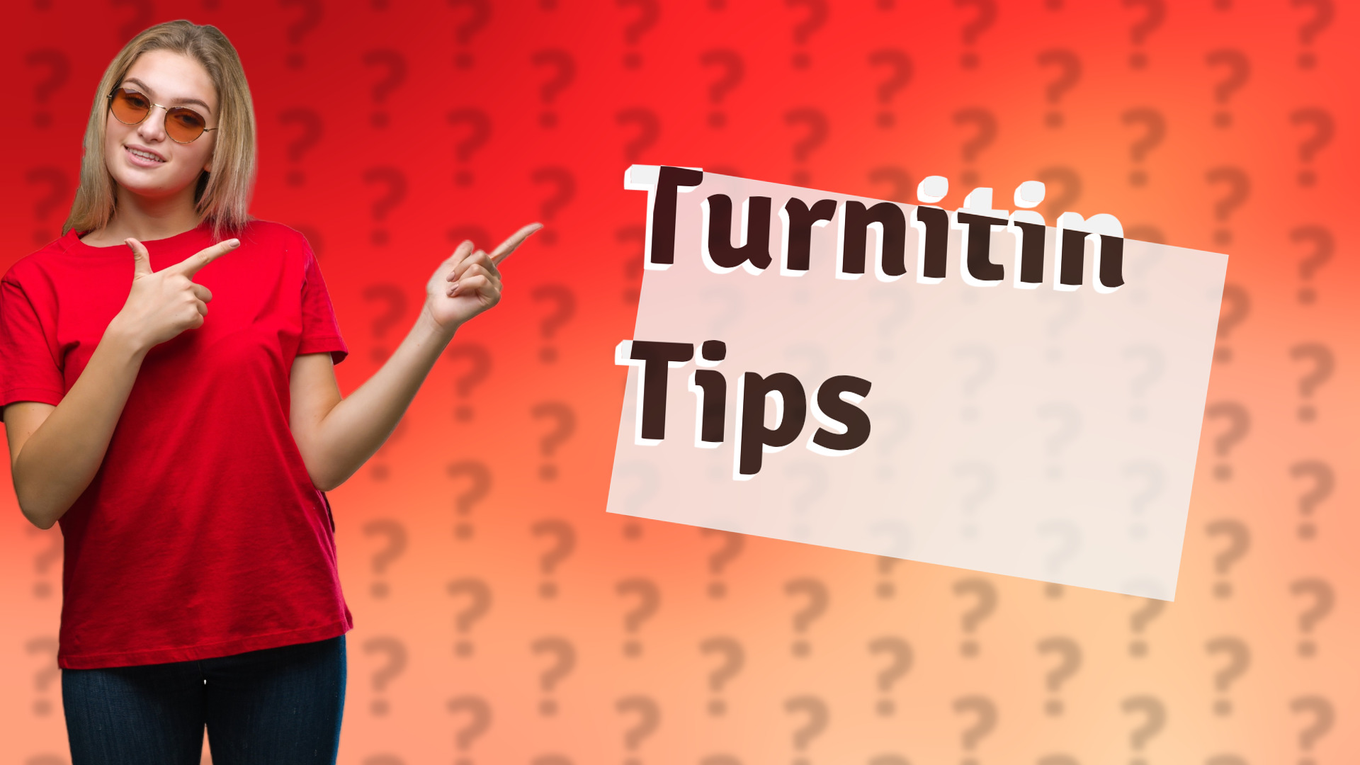 Turnitin Tips