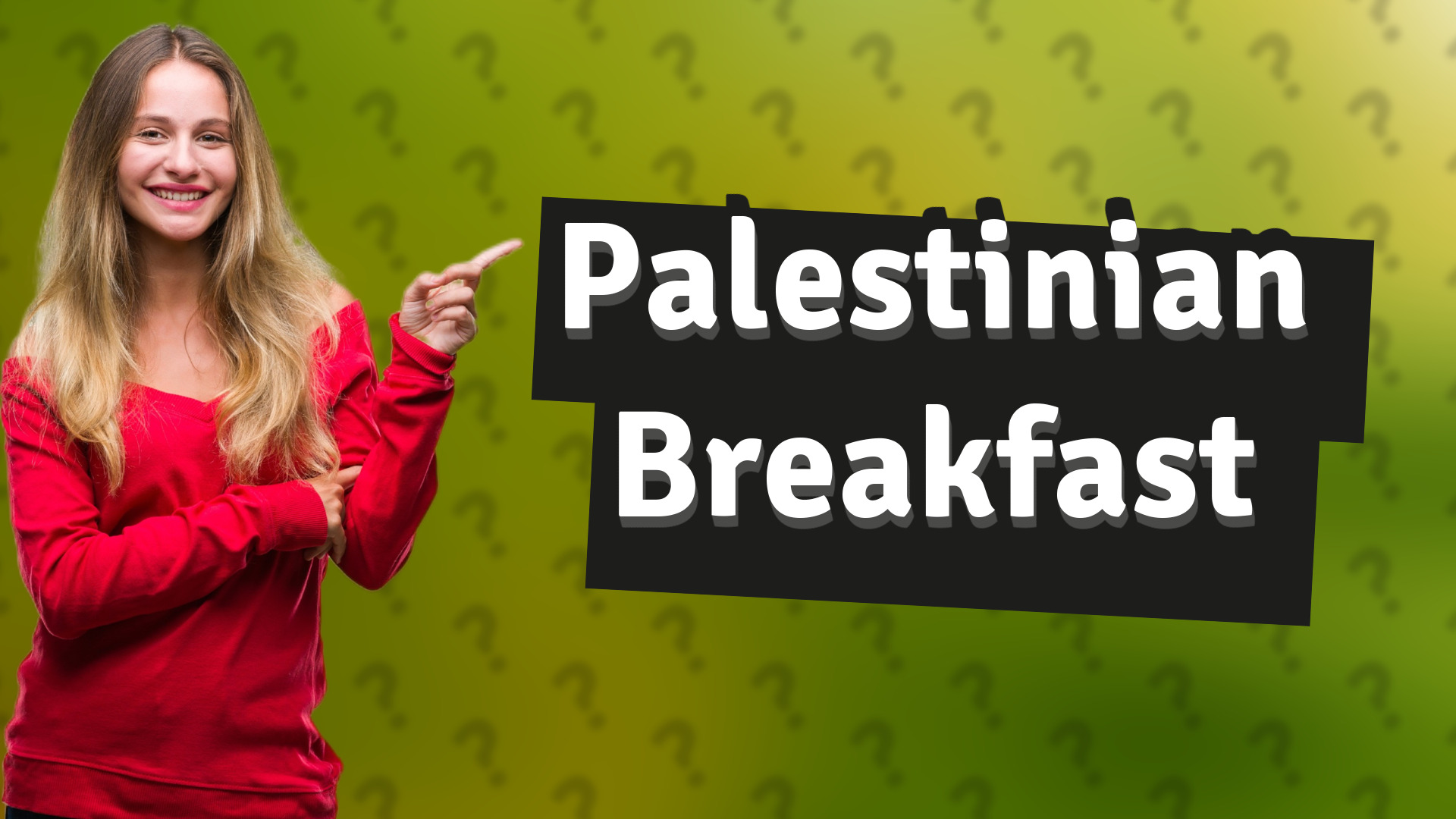 Palestinian Breakfast