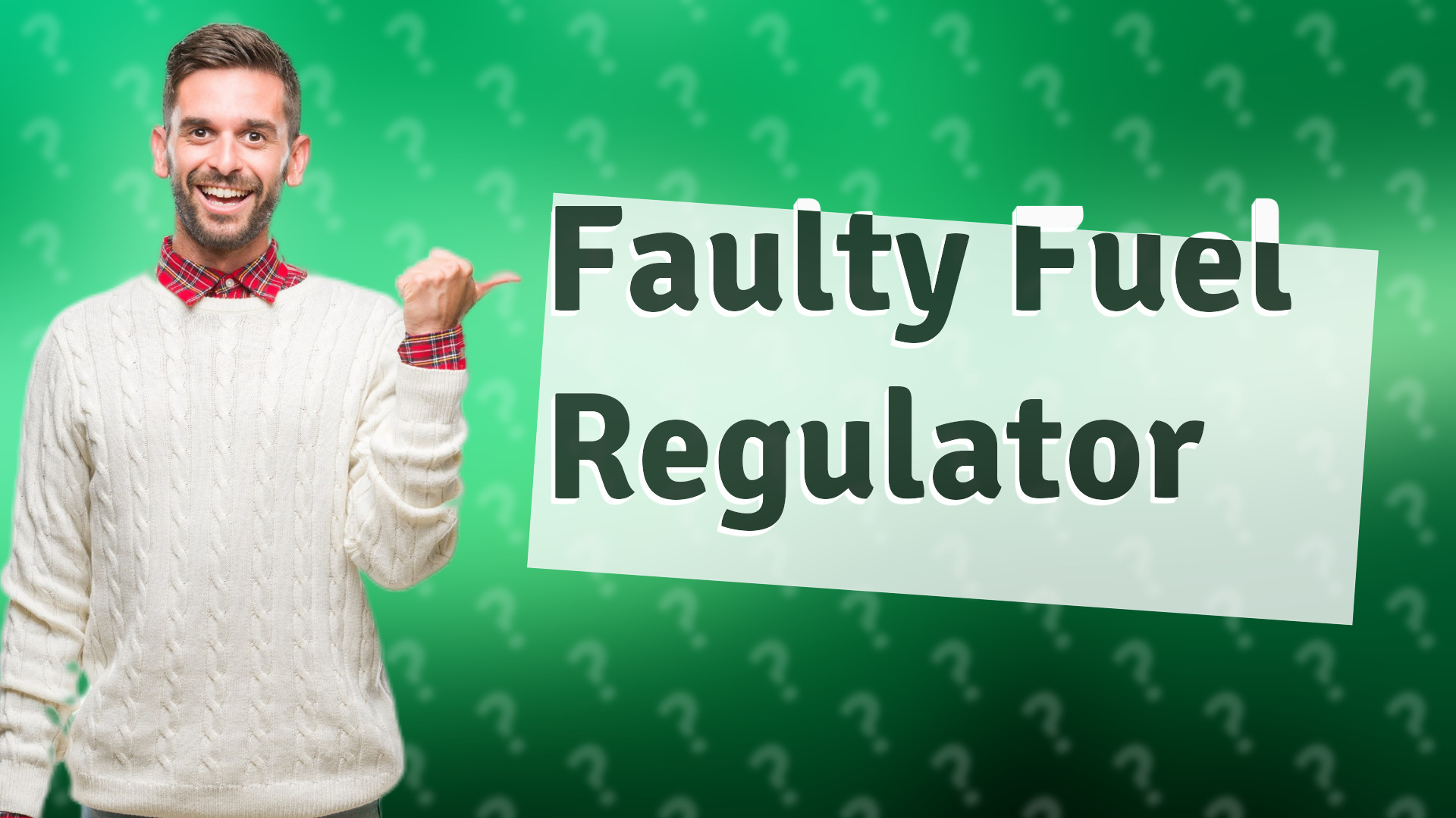 Faulty Fuel Regulator