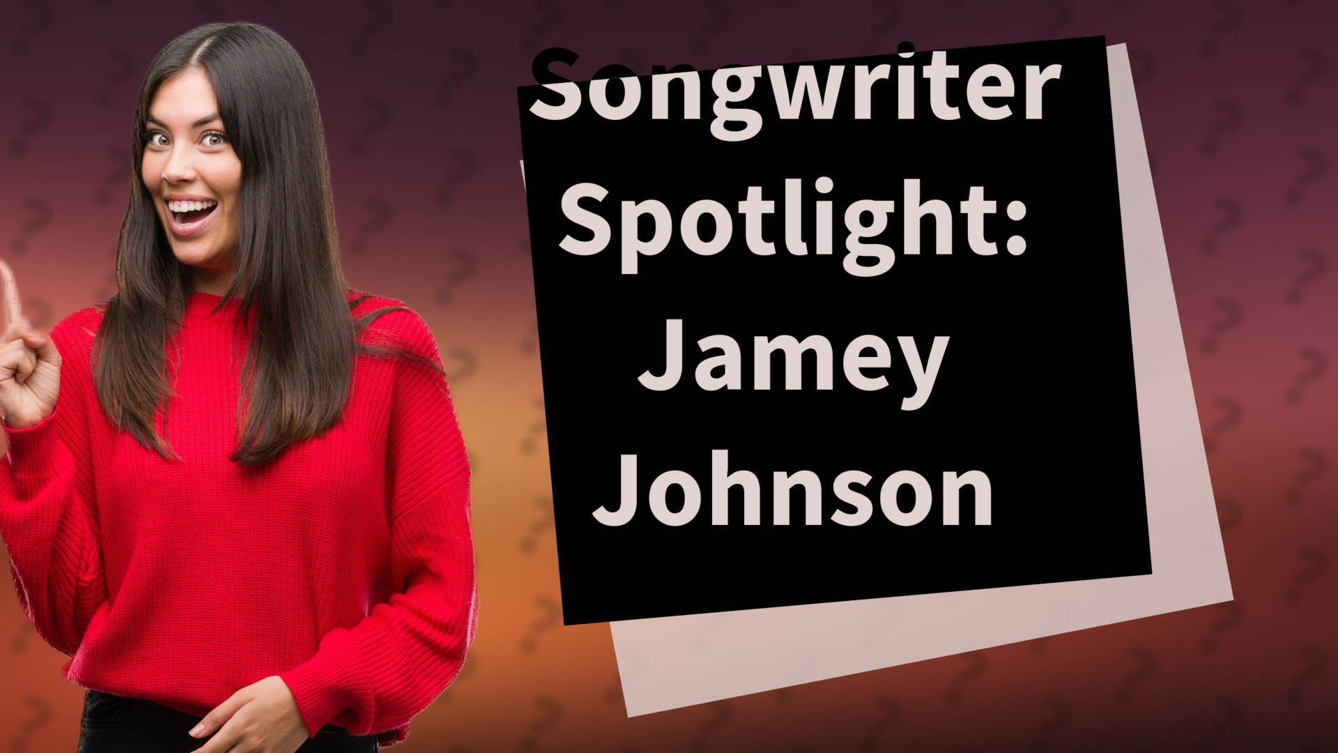 Songwriter Spotlight: Jamey Johnson