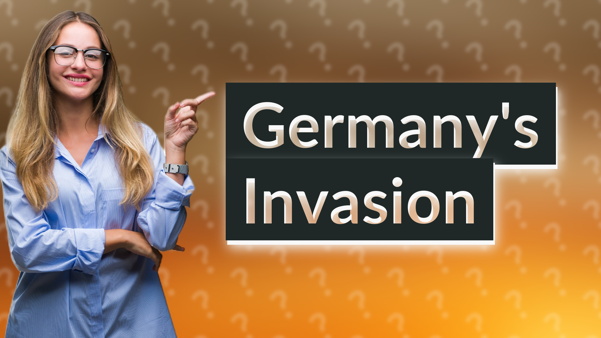 Germany's Invasion