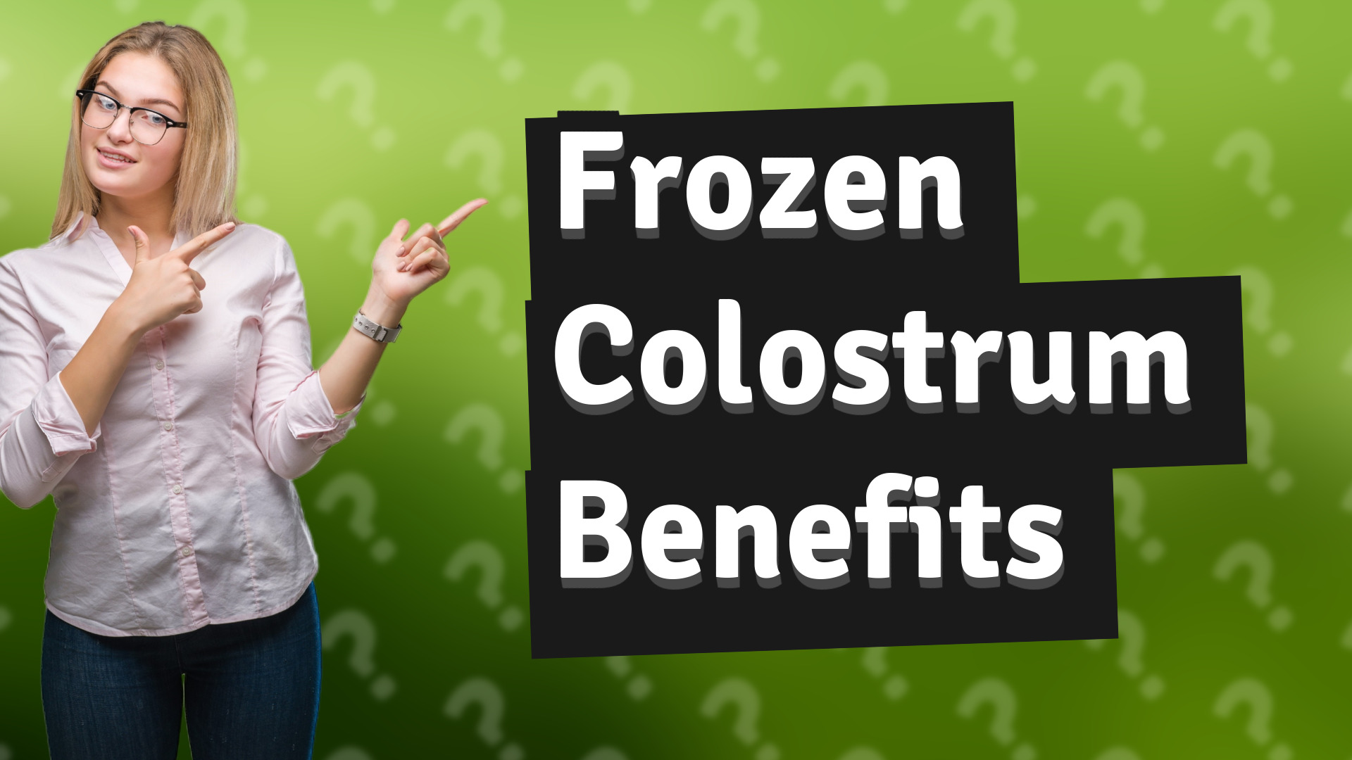 Frozen Colostrum Benefits
