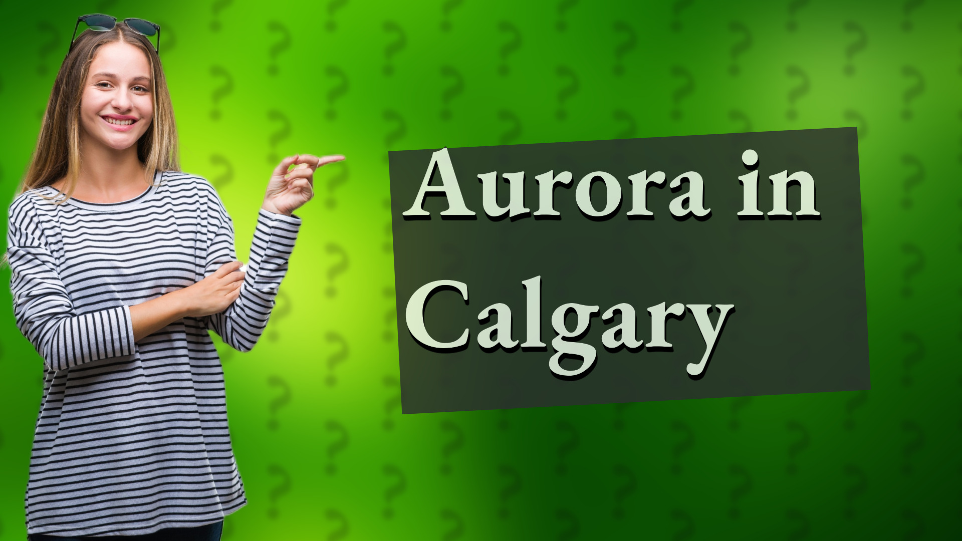 Aurora in Calgary