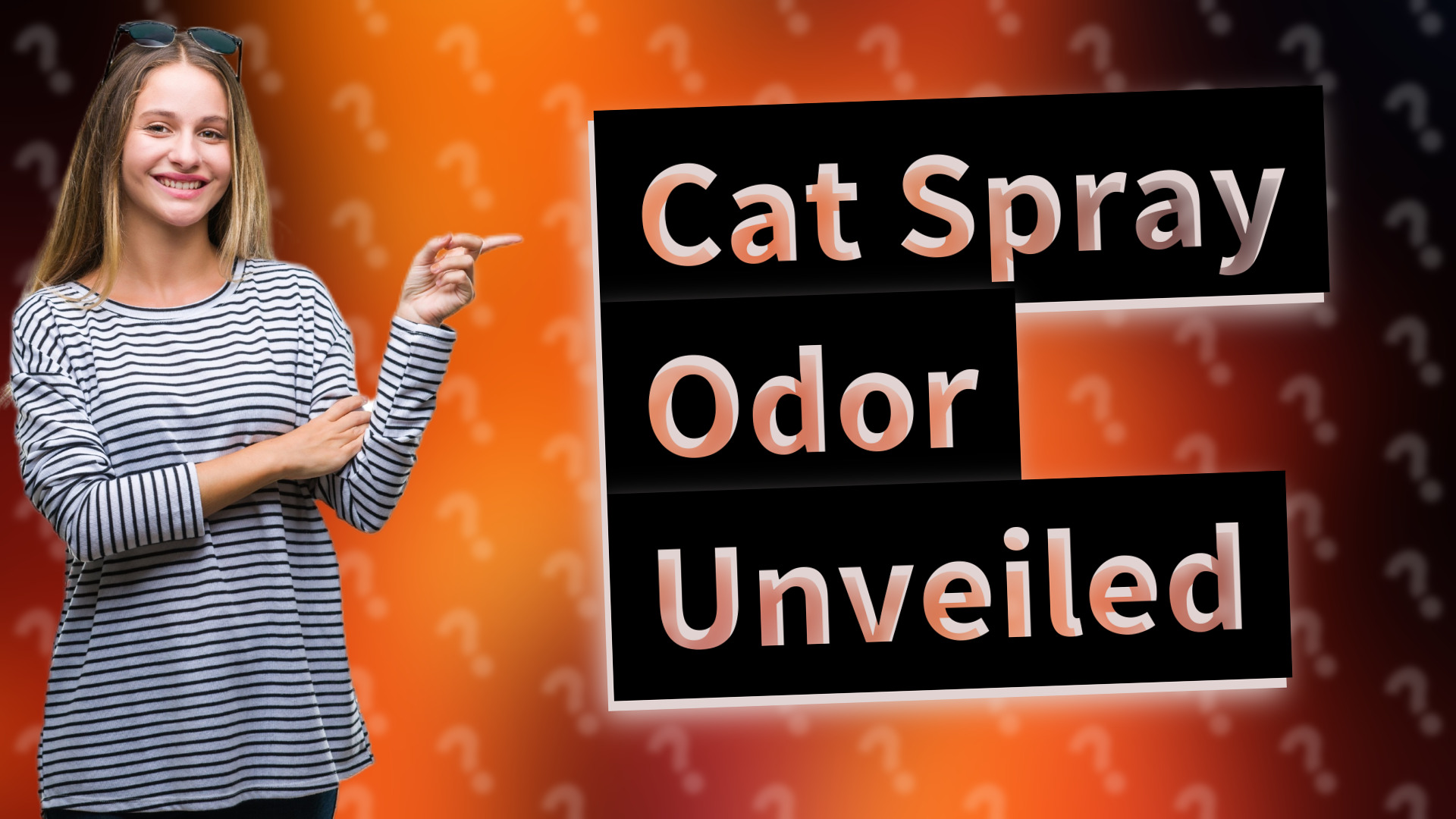Cat Spray Odor Unveiled