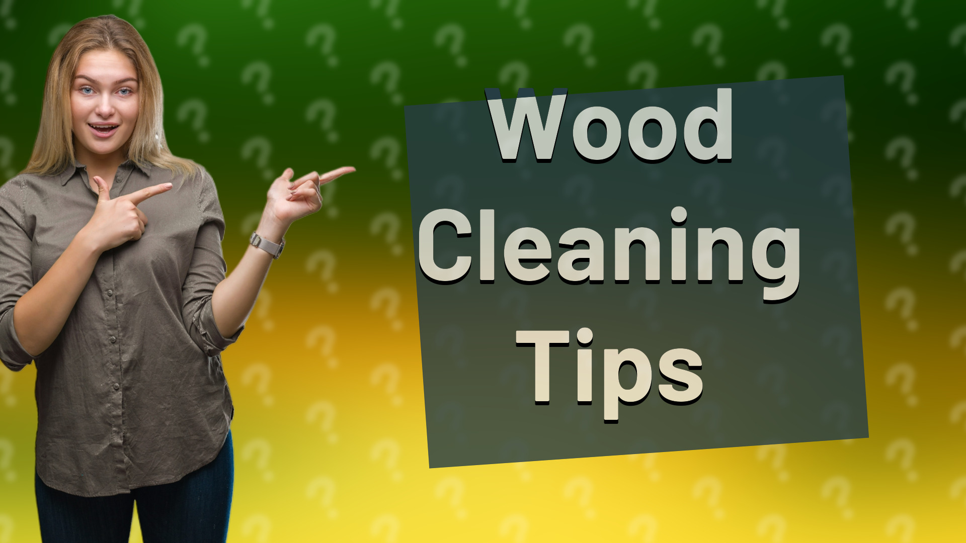 Wood Cleaning Tips