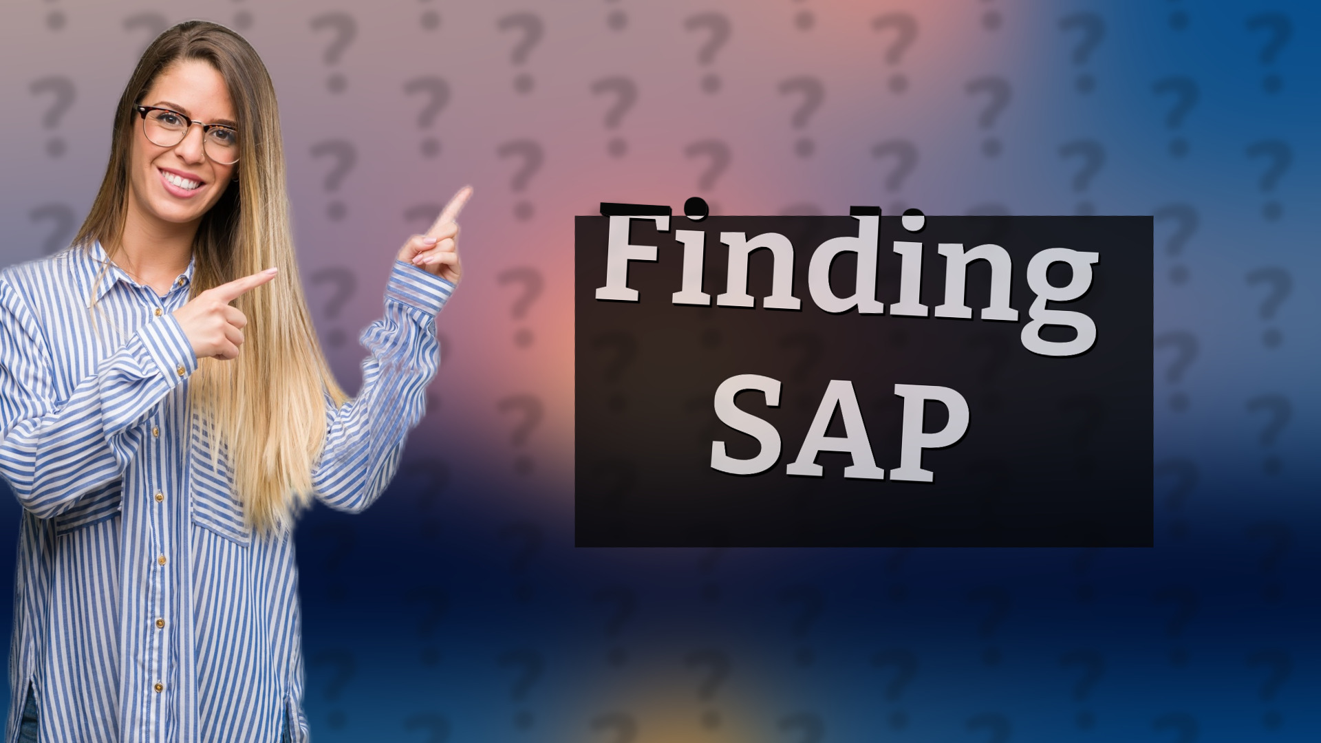 Finding SAP