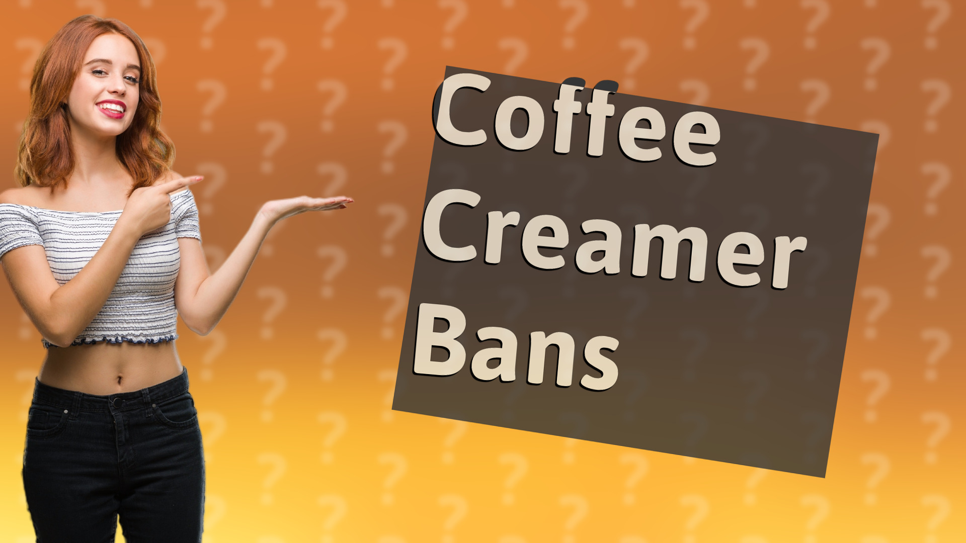 Coffee Creamer Bans