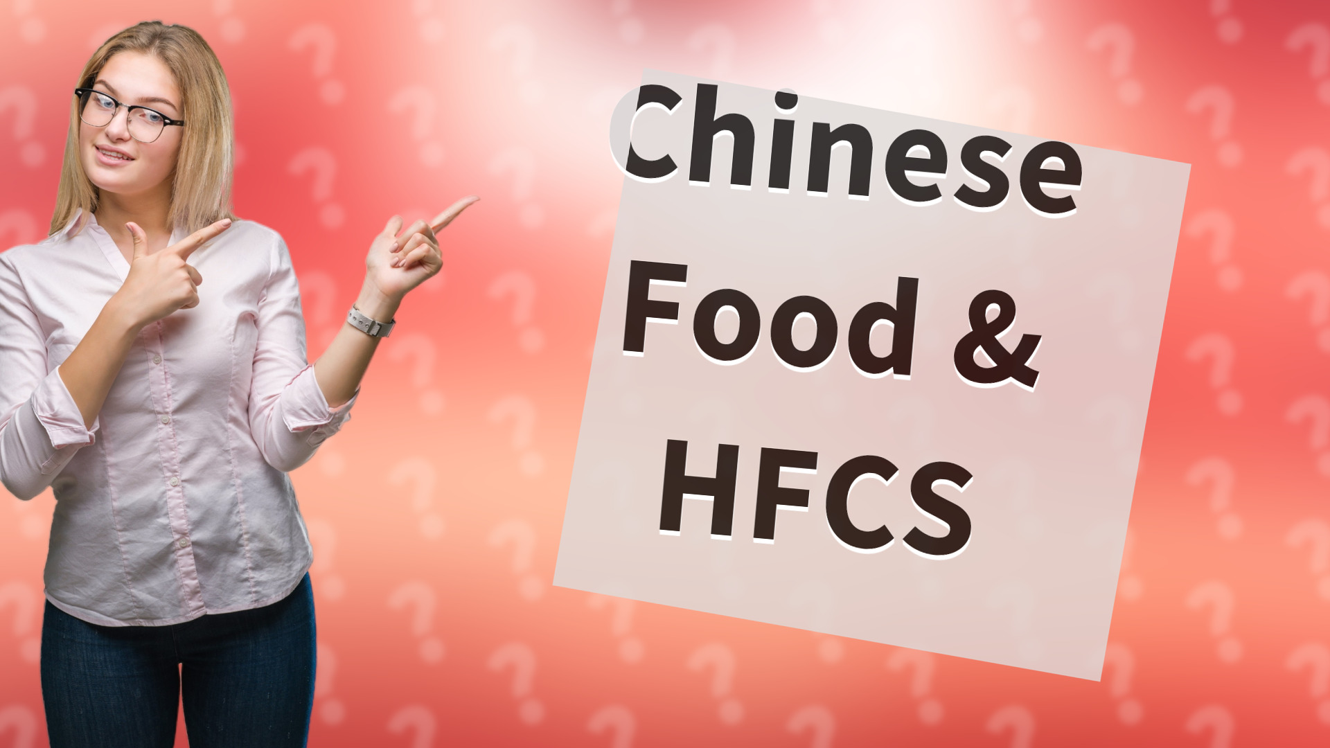 Chinese Food & HFCS