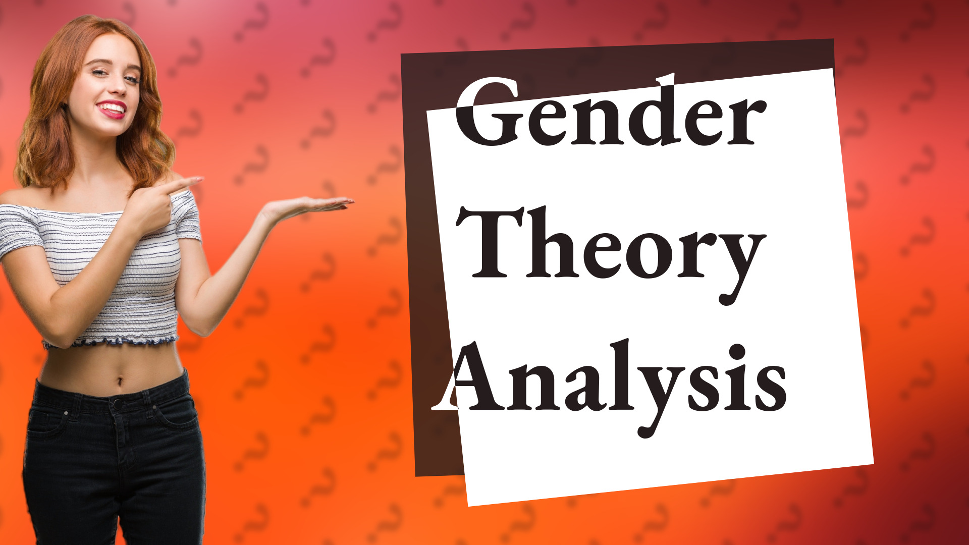 Gender Theory Analysis