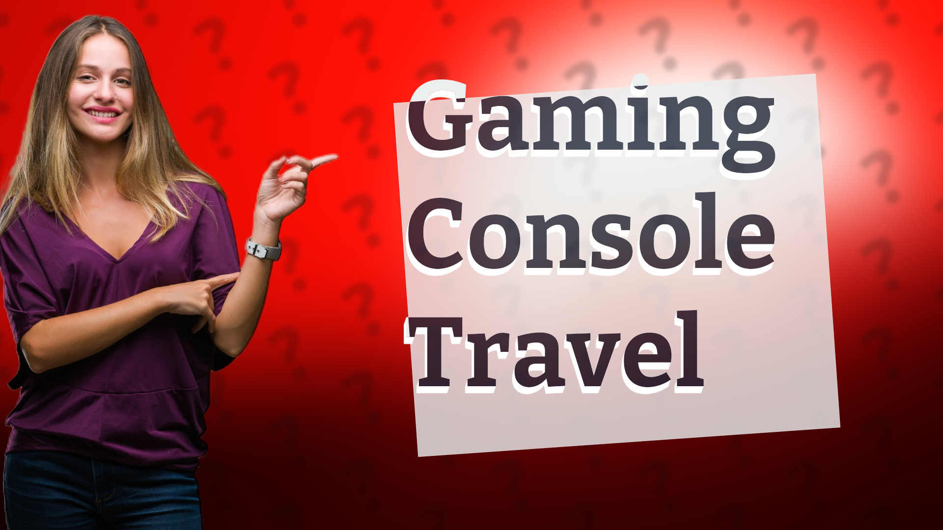 Gaming Console Travel