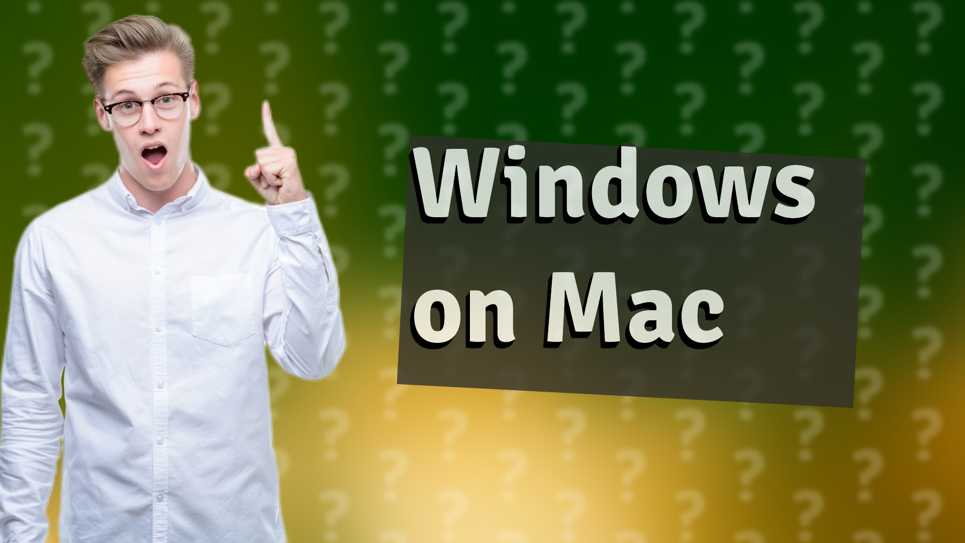 Windows on Mac