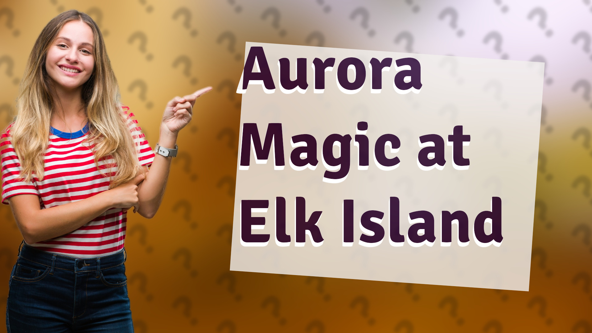 Aurora Magic at Elk Island