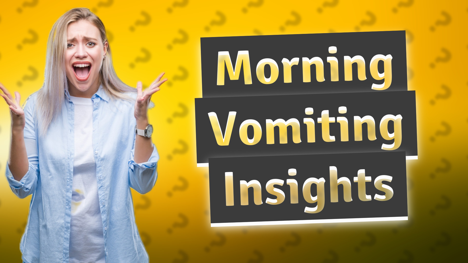 Morning Vomiting Insights