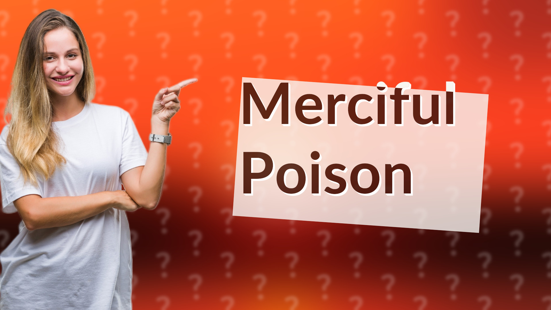 Merciful Poison