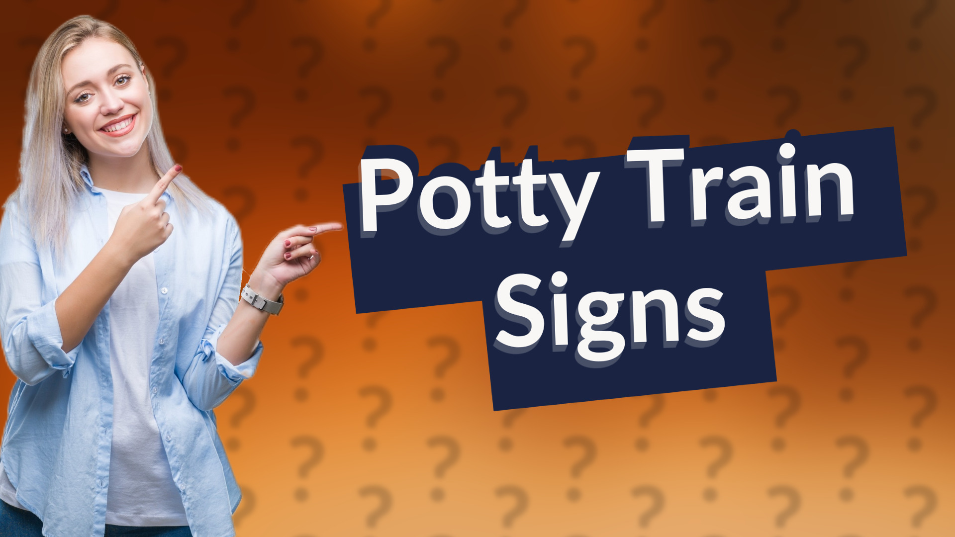 Potty Train Signs
