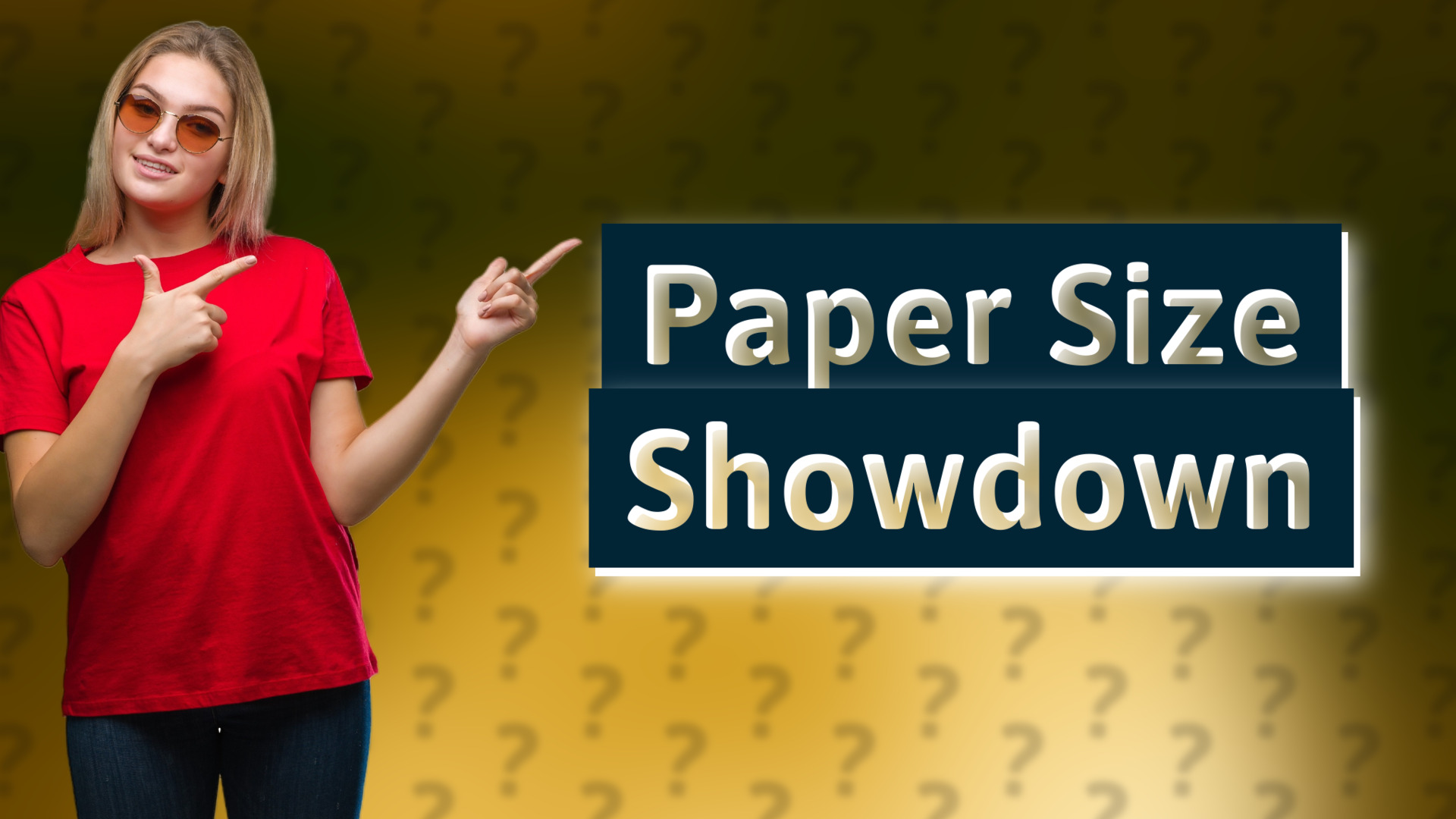 Paper Size Showdown