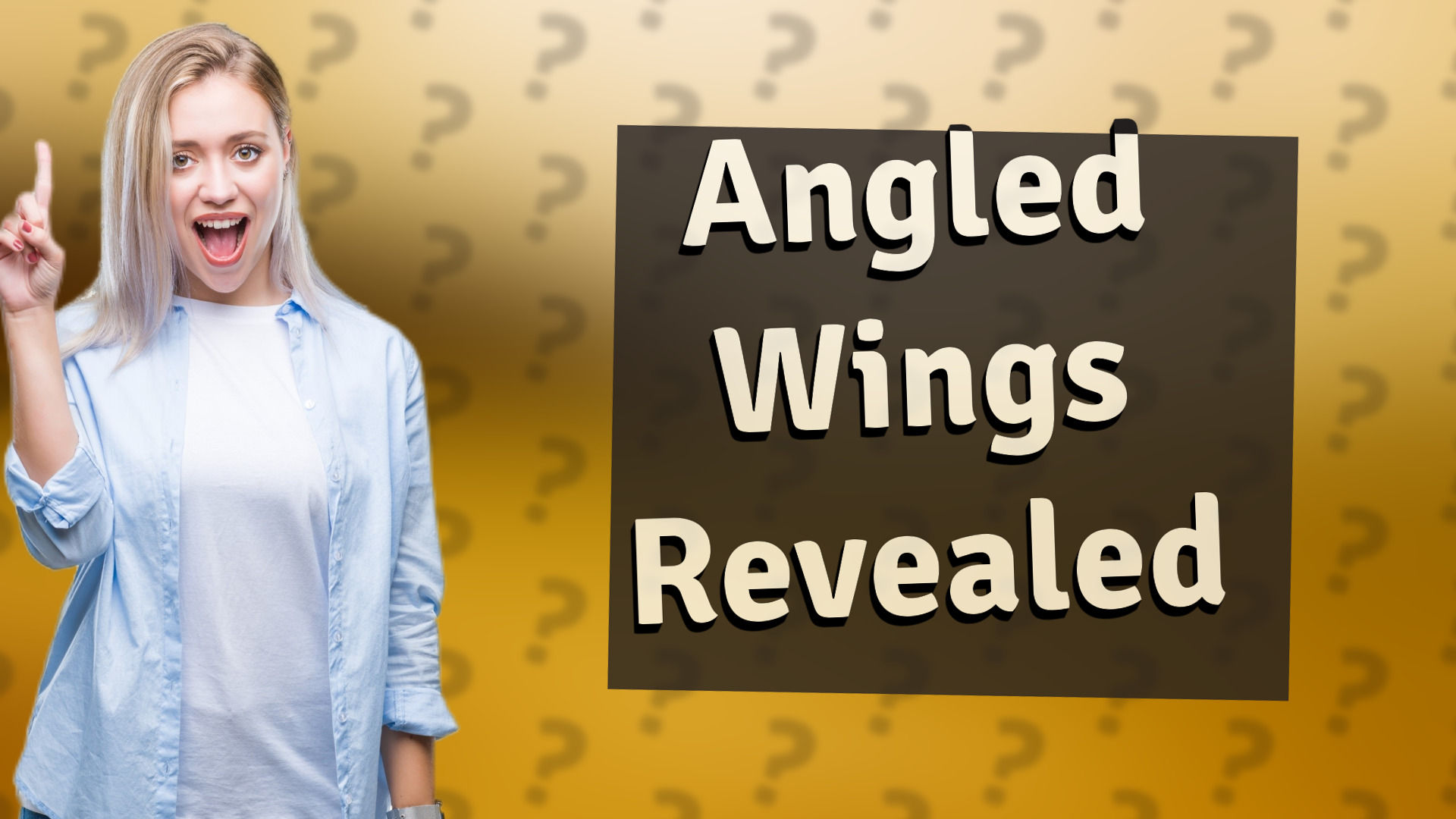 Angled Wings Revealed